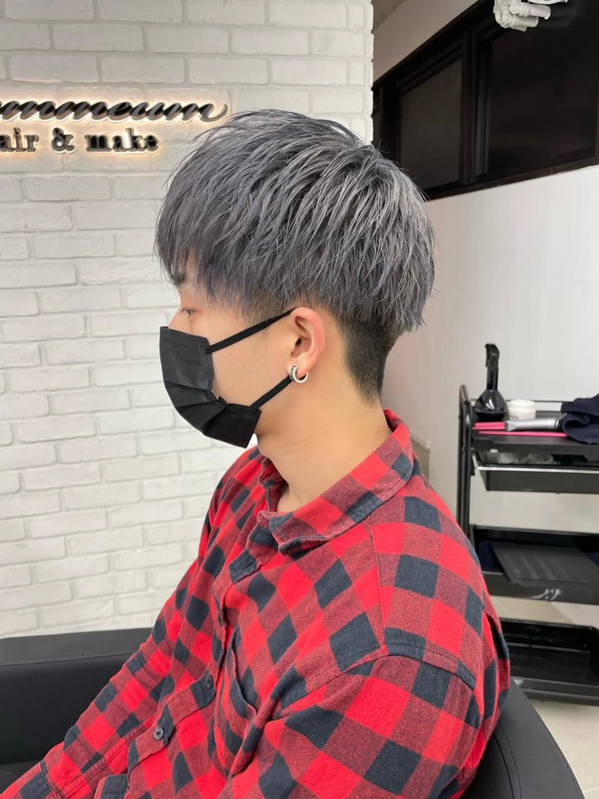 ショート カラー ヘアアレンジ メンズ 🔥メンズ特化🔥 木村 祐太のヘアスタイル