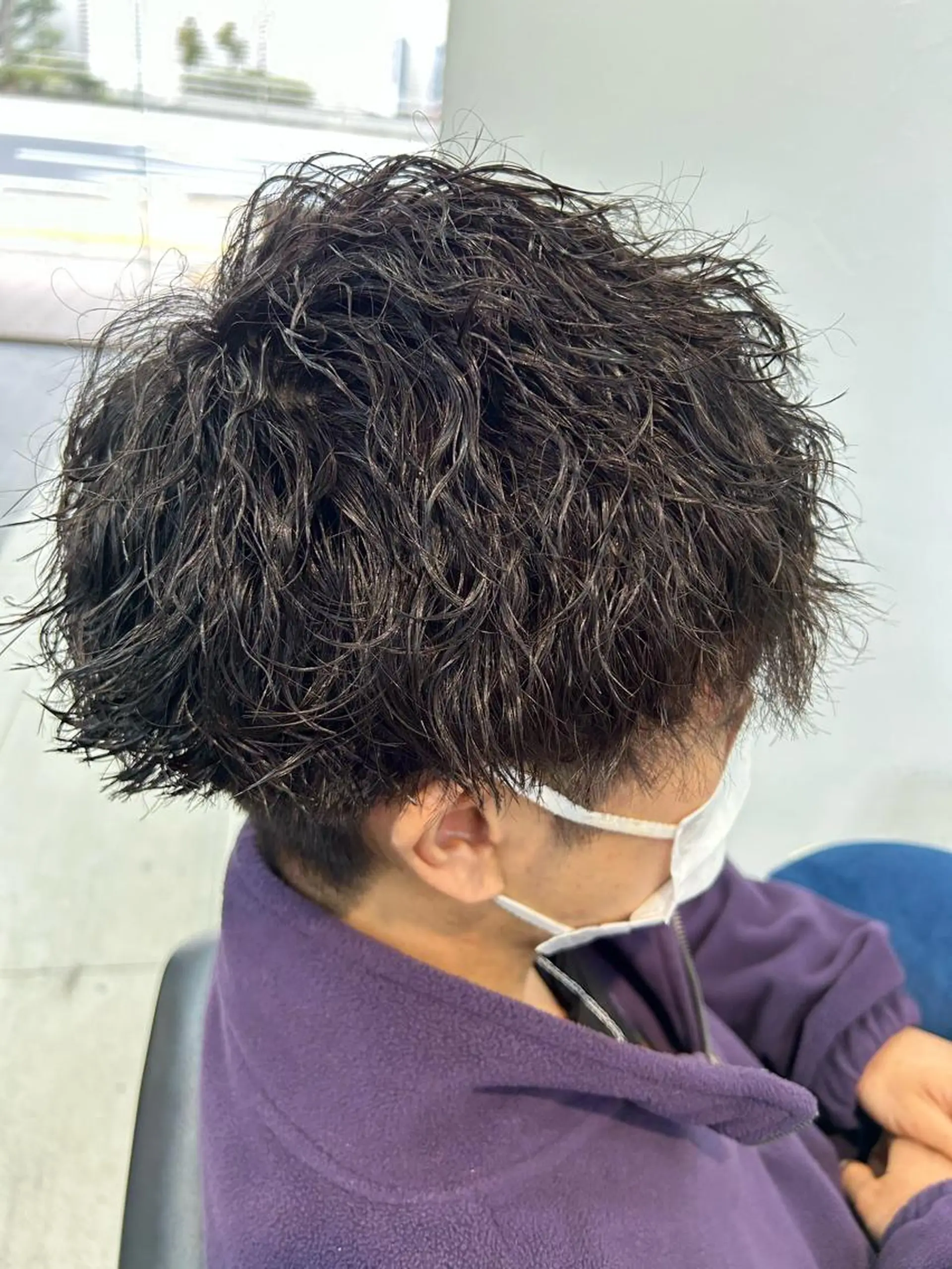 ショート パーマ メンズ カット パーマ メンズパーマの達人 /タカシマ　ダイスケのヘアスタイル