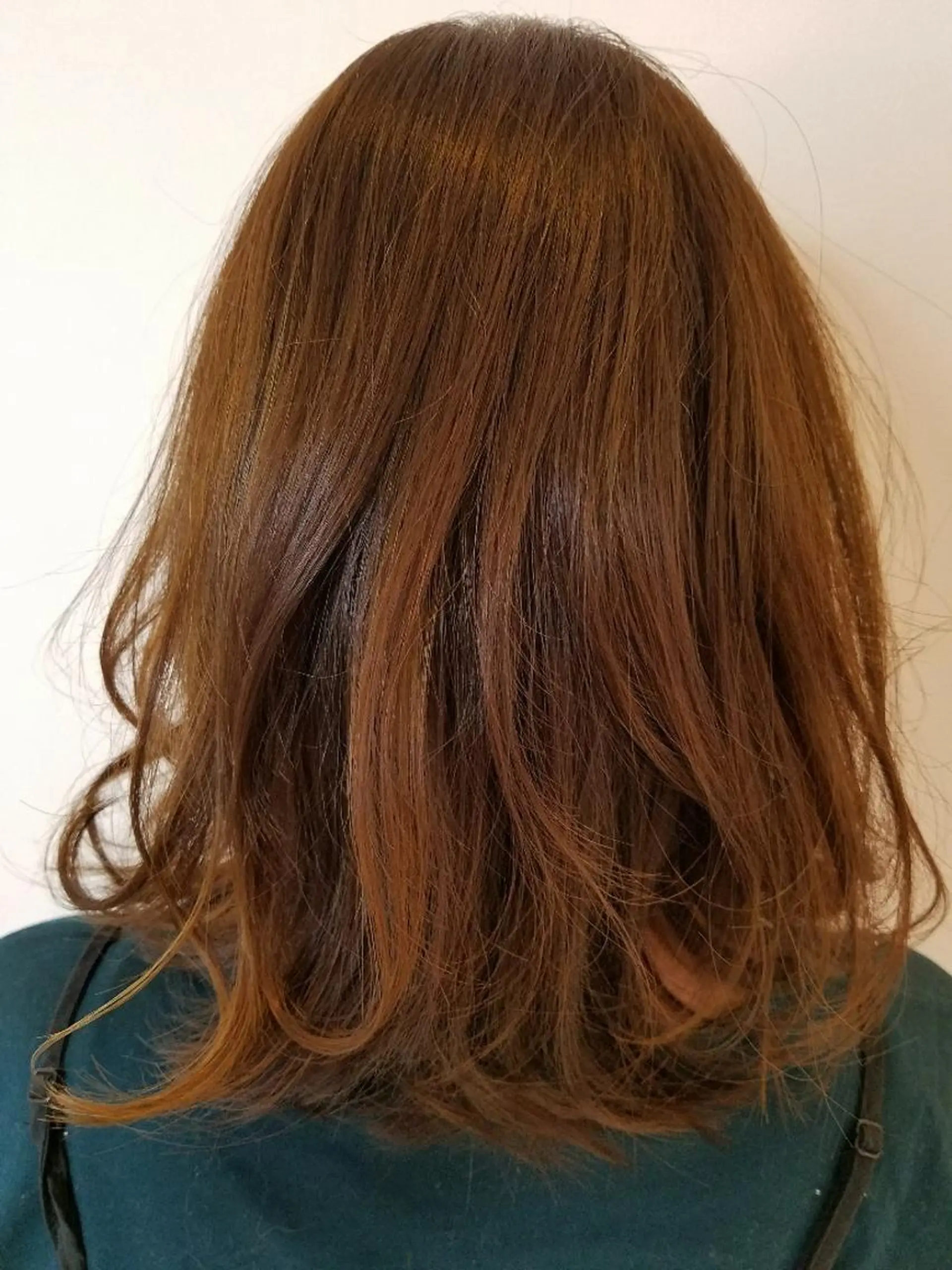 ミディアム カラー ベージュカラー 髪質改善/ハイライト 小林秀樹のヘアスタイル