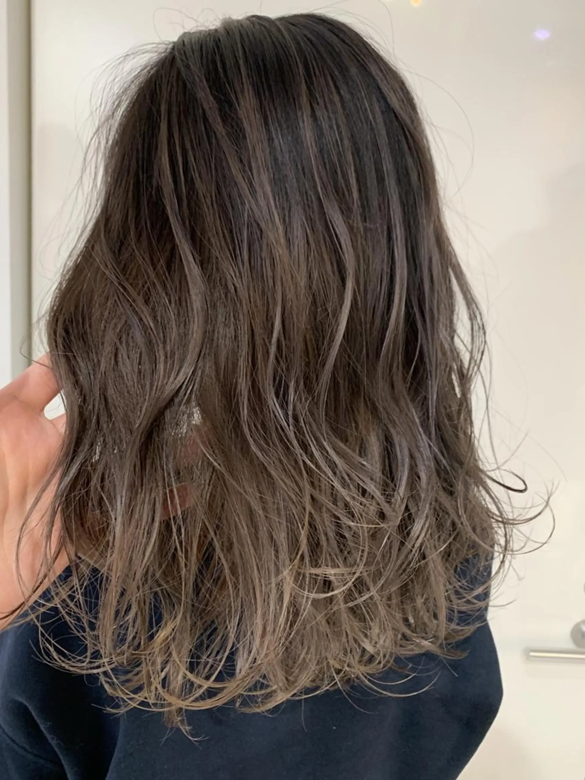 ロング カラー ヘアアレンジ ブリーチ&似合せボブ 田中寛十のヘアスタイル