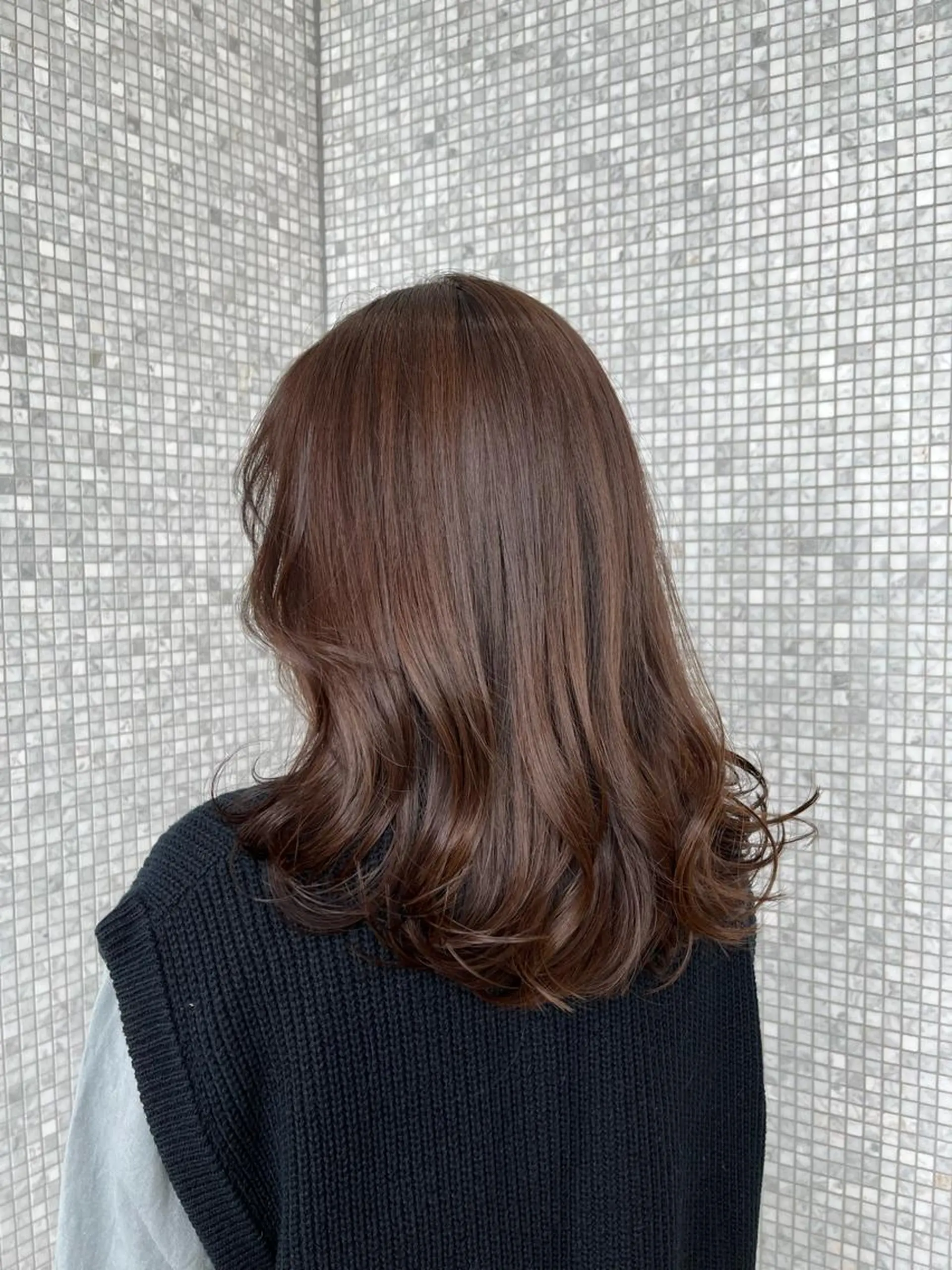 セミロング 透明感カラー 🪡ｷﾀﾊﾗ　ｶﾅのヘアスタイル