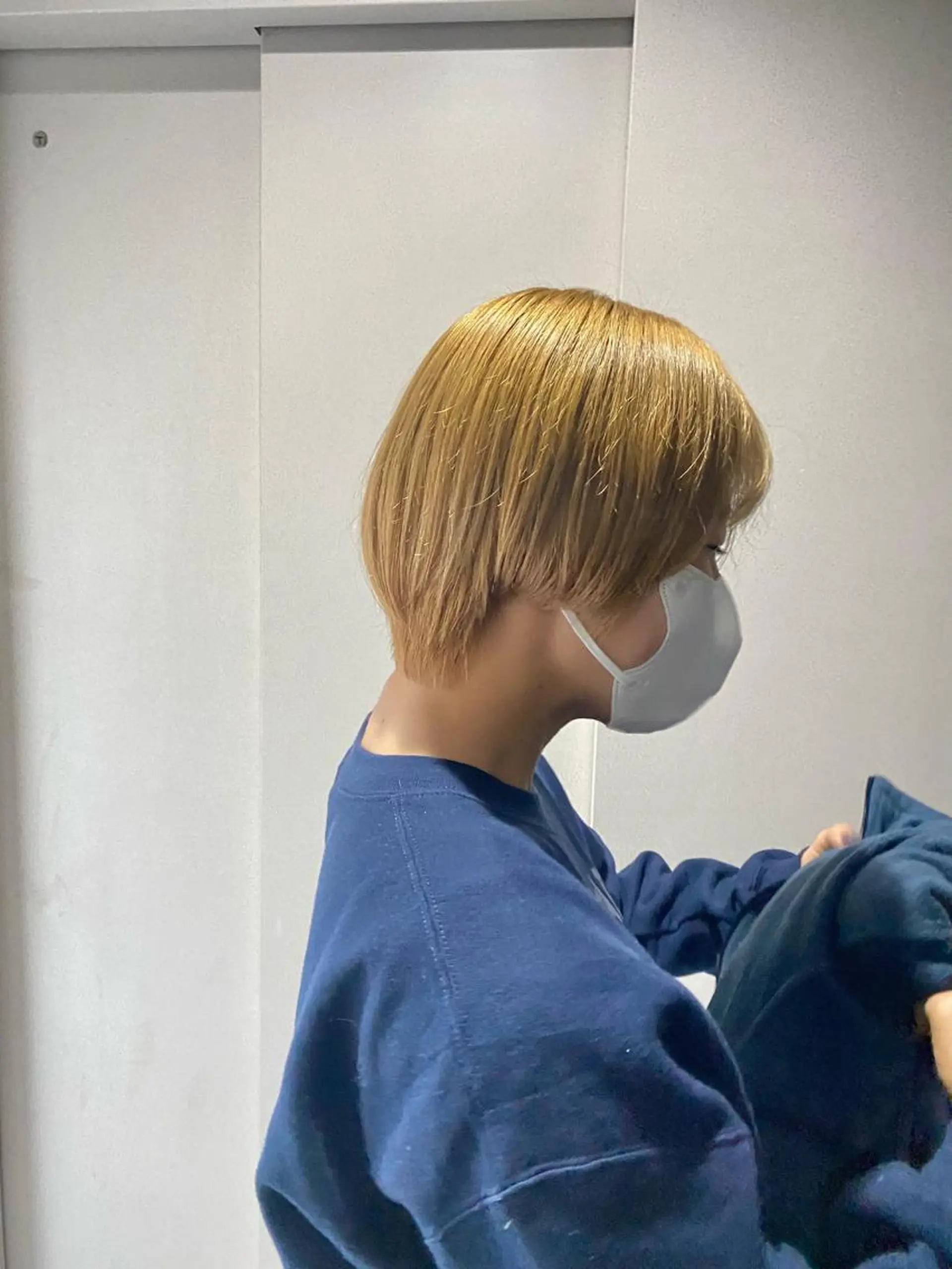 ショート カラー グラデーションカラー ボブ 田代 佳穂のヘアスタイル