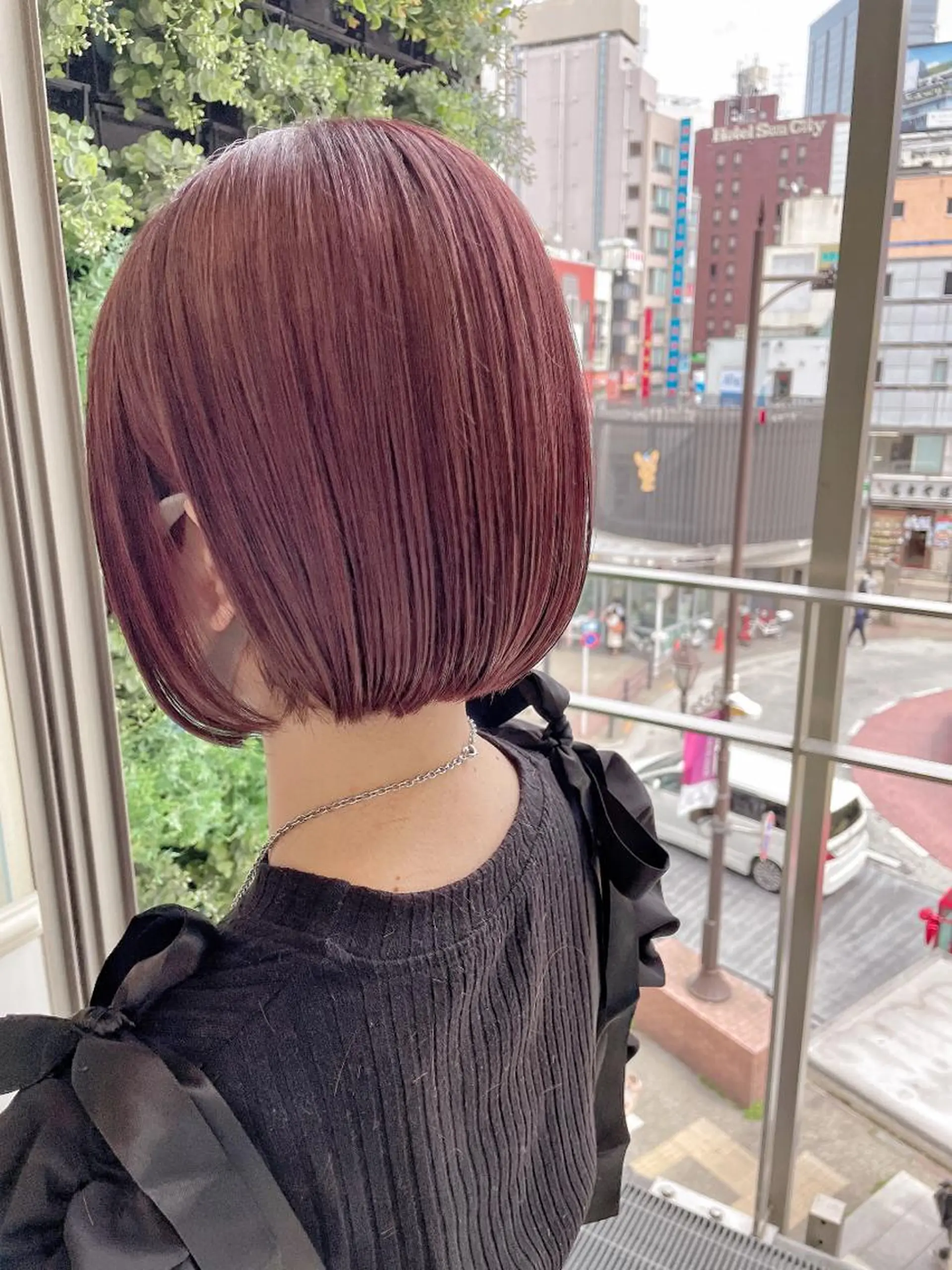 ショート カット ヘアカラー トリートメント 💗ブリーチなし 垢抜け💗徳井はやとのヘアスタイル
