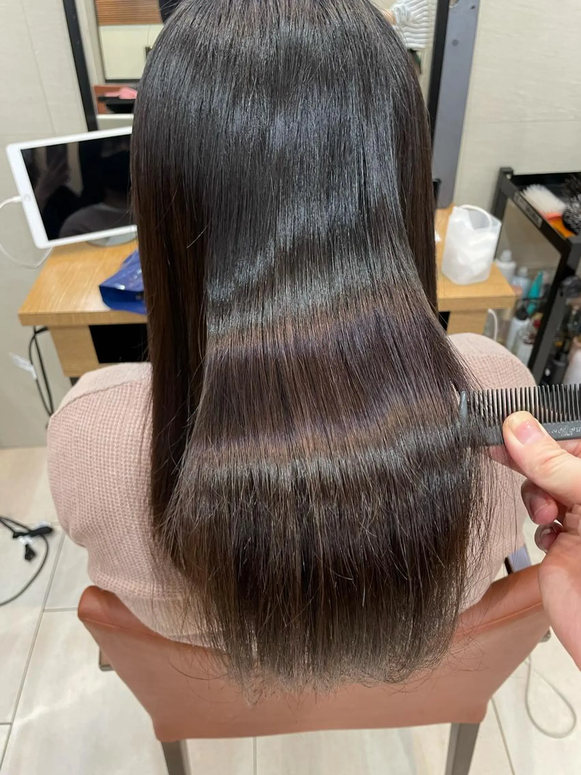 ロング トリートメント ヘッドスパ はじめてパーマ/ 親しみやすさ/さくらのヘアスタイル