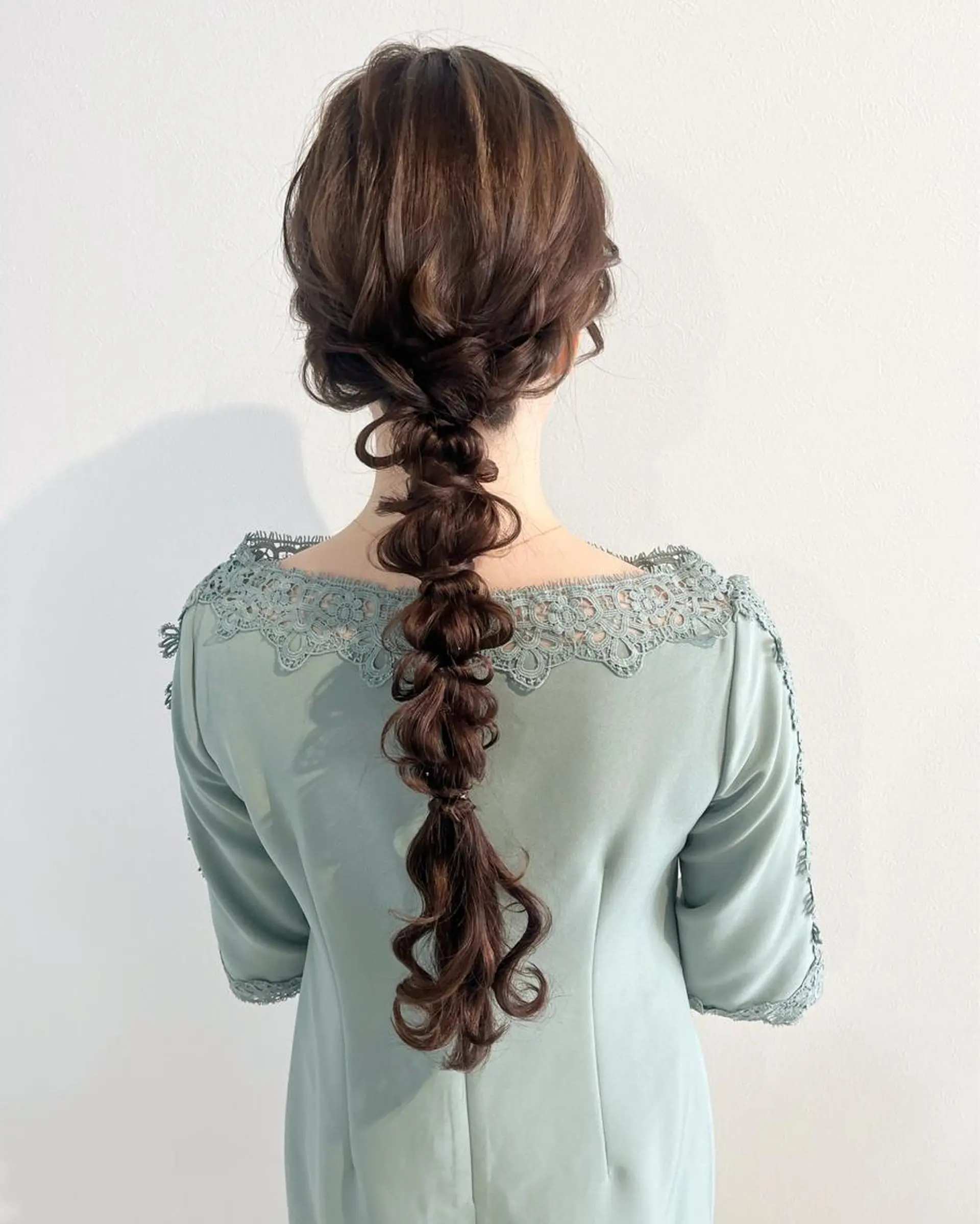 ロング ヘアアレンジ tomida yukiのマツエク・マツパデザイン