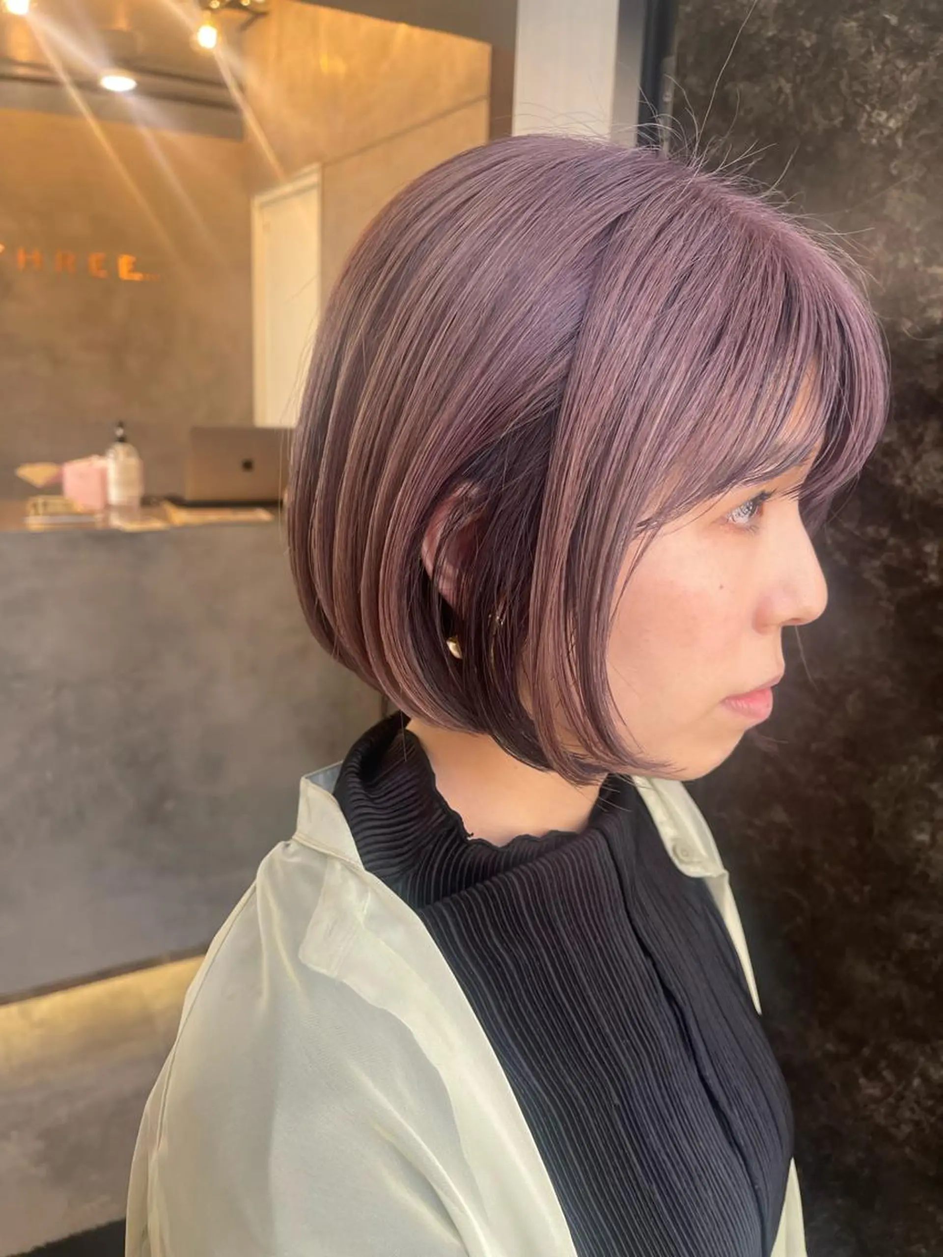 ショート カラー miyu🎀まつ毛 /耳つぼジュエリーのマツエク・マツパデザイン