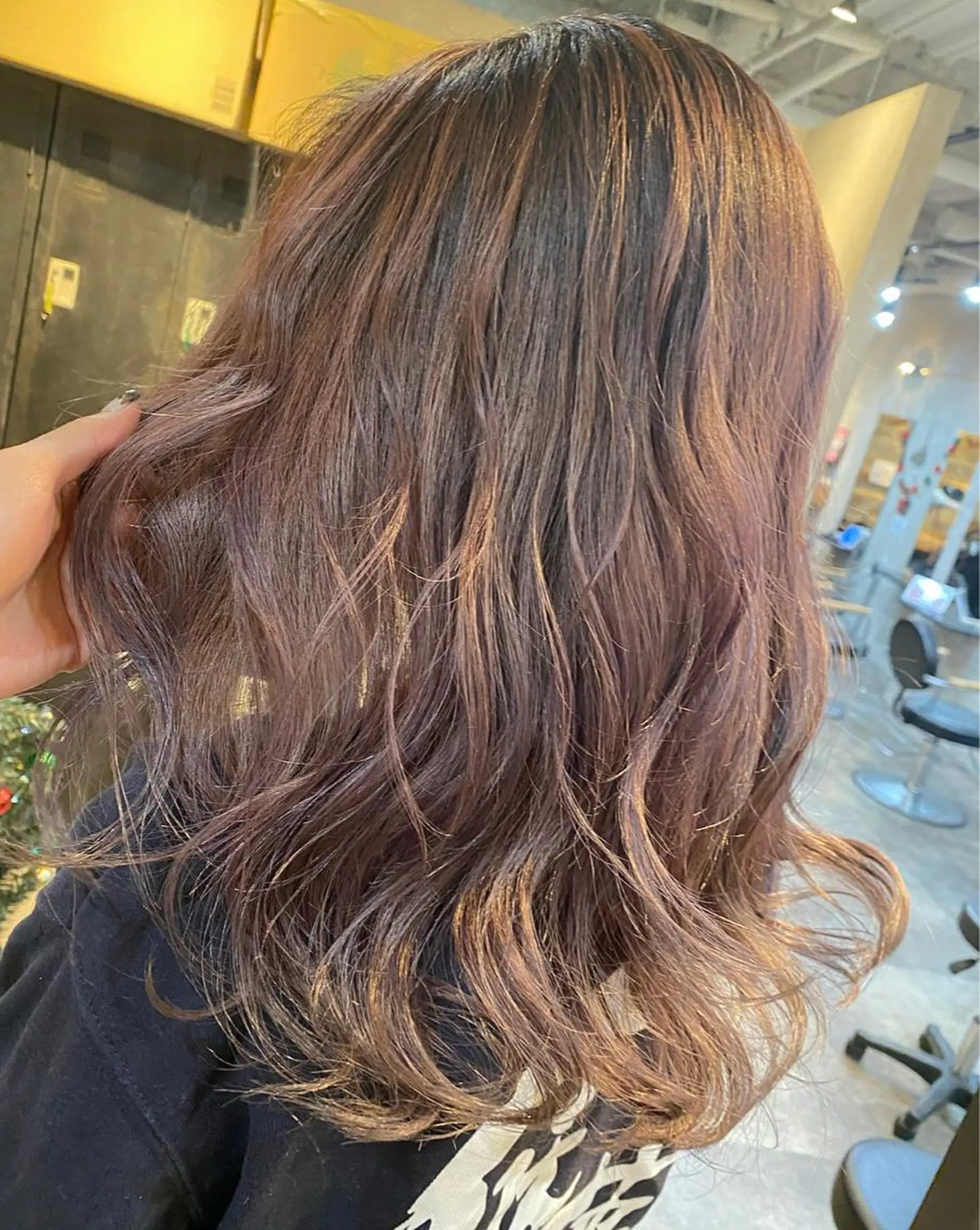 ロング カット ヘアカラー トリートメント sail所属・sail ミウのヘアスタイル