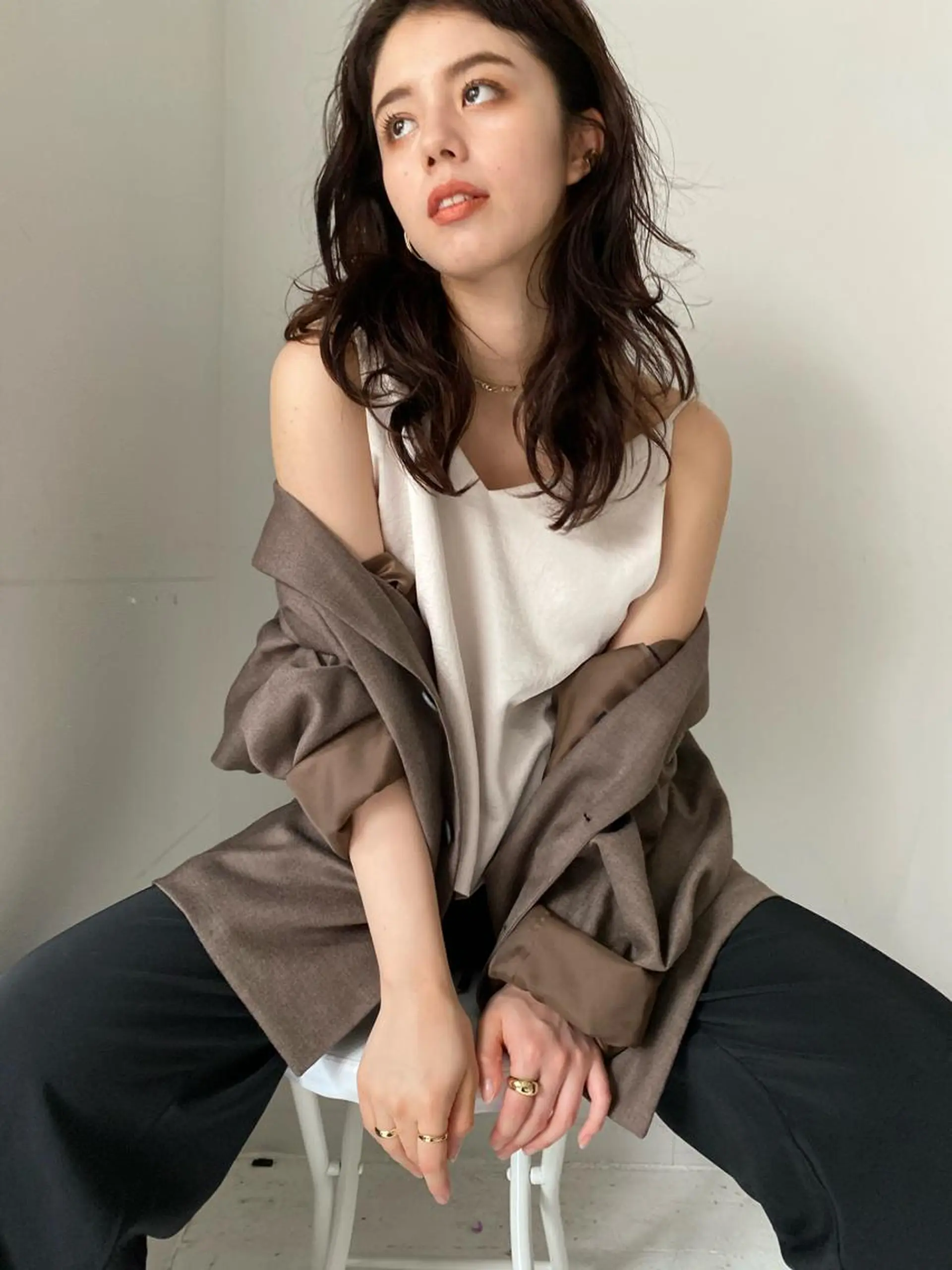 ロング パーマ Pros所属・nana/レイヤー /酸性ストレートのヘアスタイル