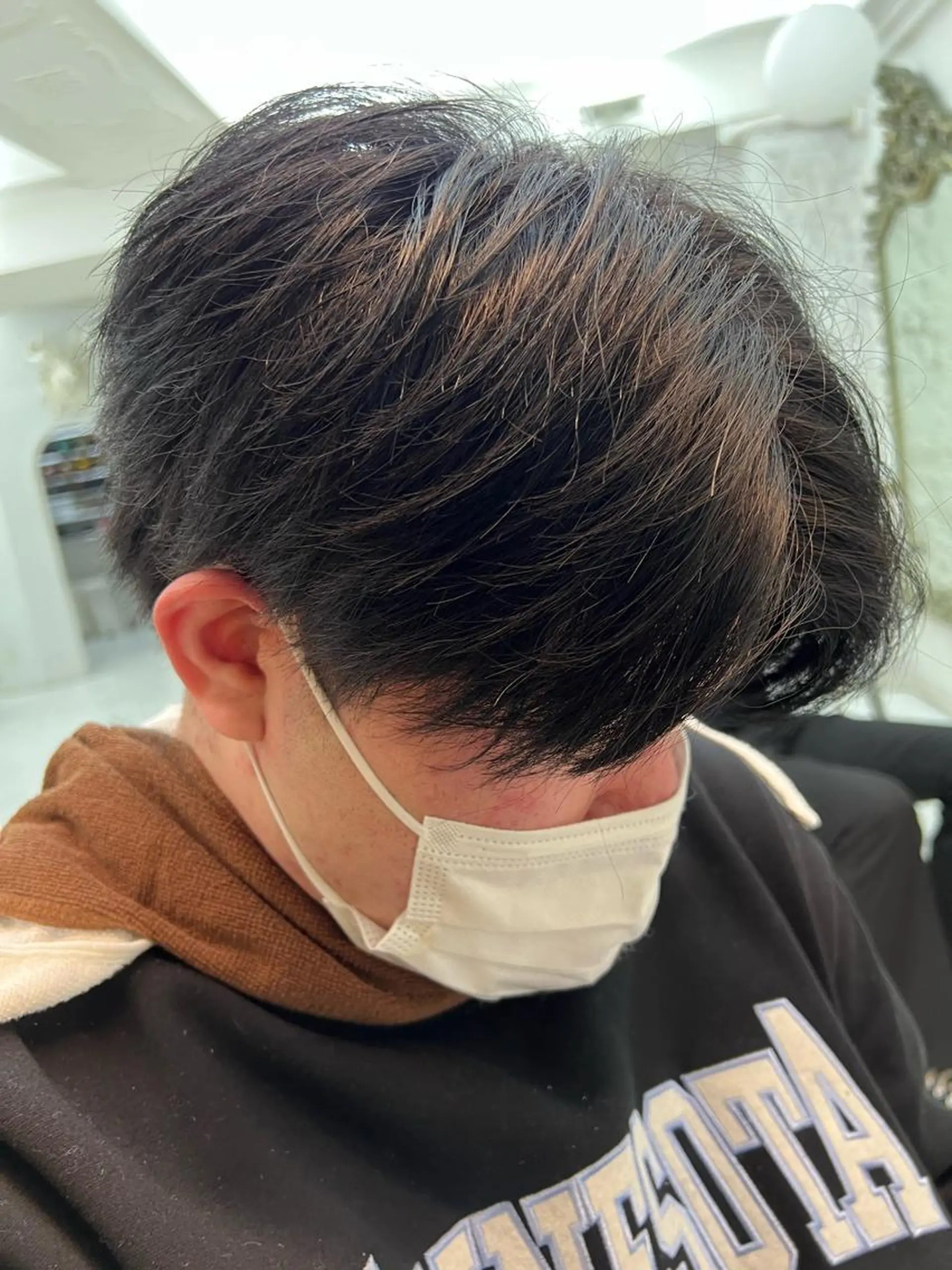 メンズ センターパート ラテ武蔵小杉所属・野崎 海翔のヘアスタイル
