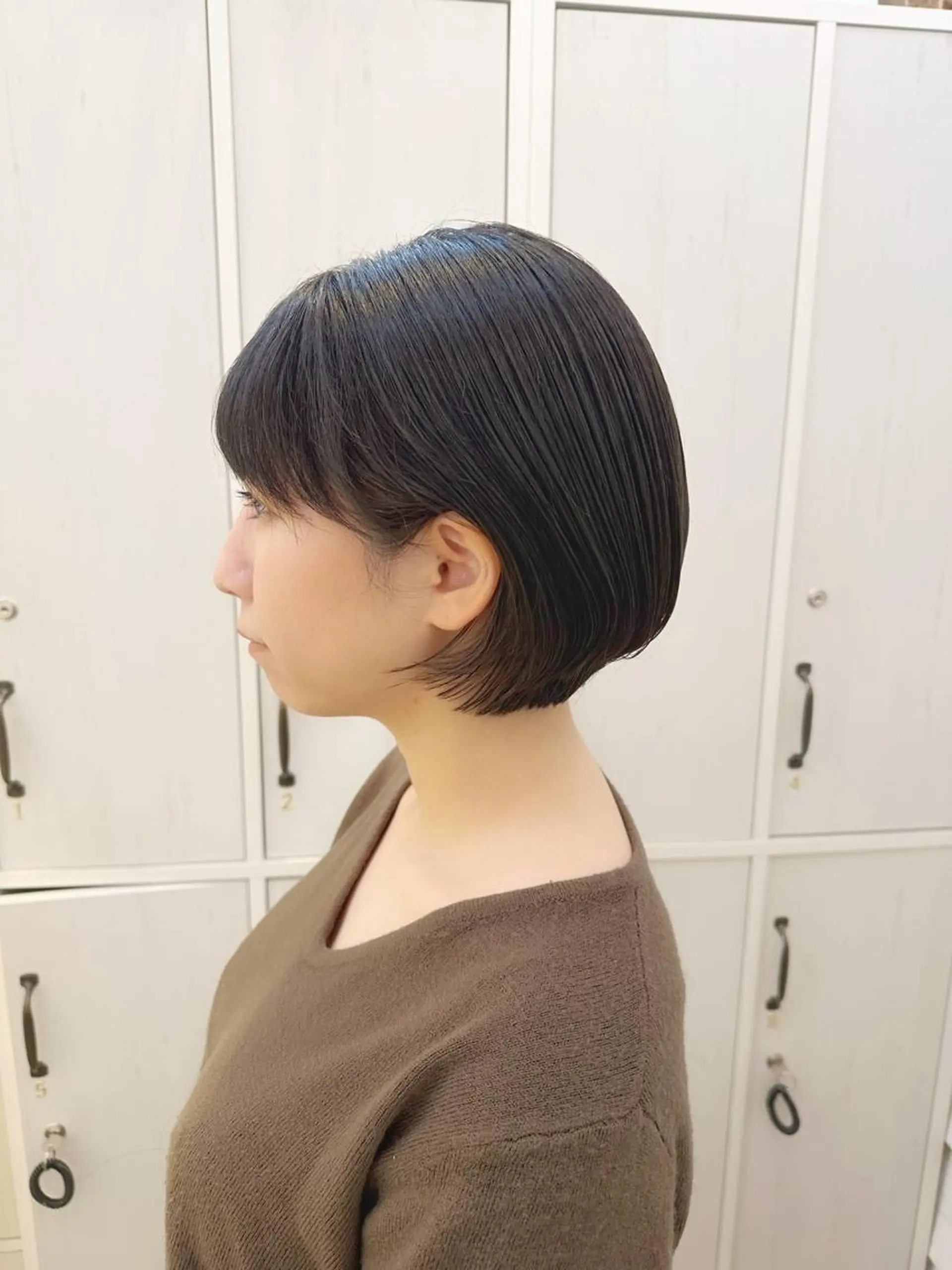 ショート ショートボブ ショートレイヤー ハンサムショート 丸みショート ボブ カット newline銀座所属・銀座ショート/ 大人ショート/金子涼のヘアスタイル