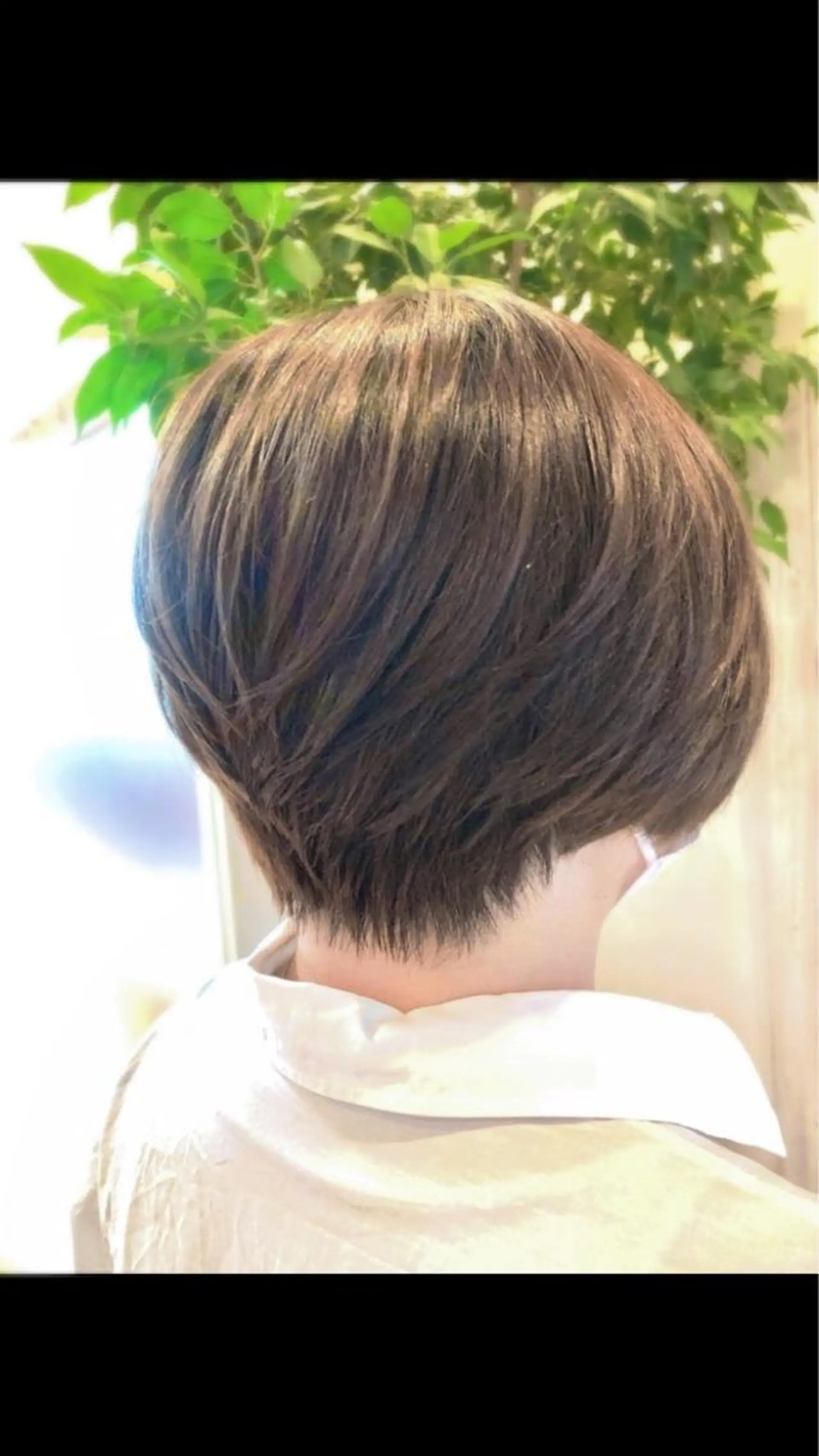 ショート カット 奥谷 美代子のヘアスタイル