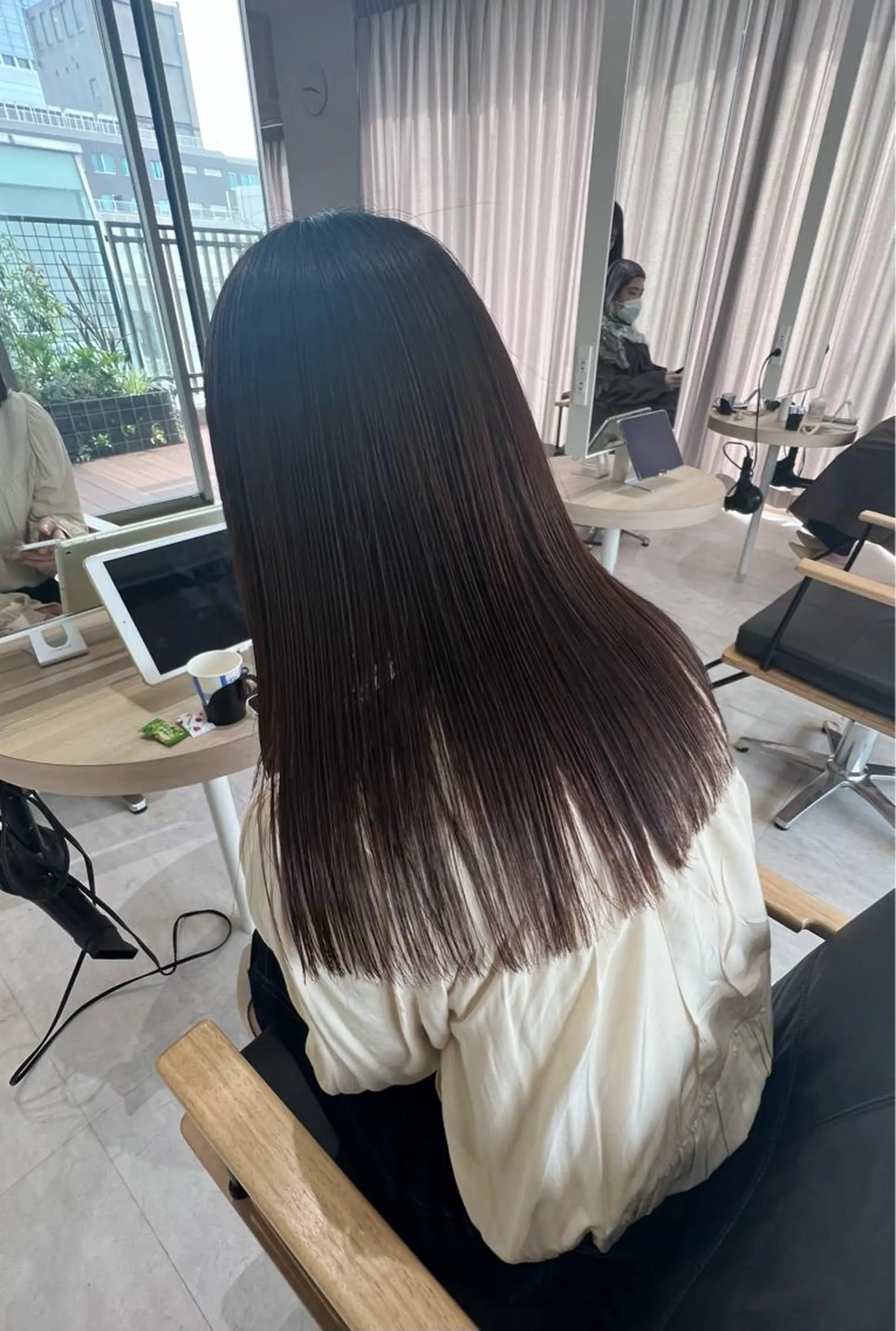 ロング カット トリートメント 韓国ヘア🩶侑矢 艶髪透明感/福岡のヘアスタイル