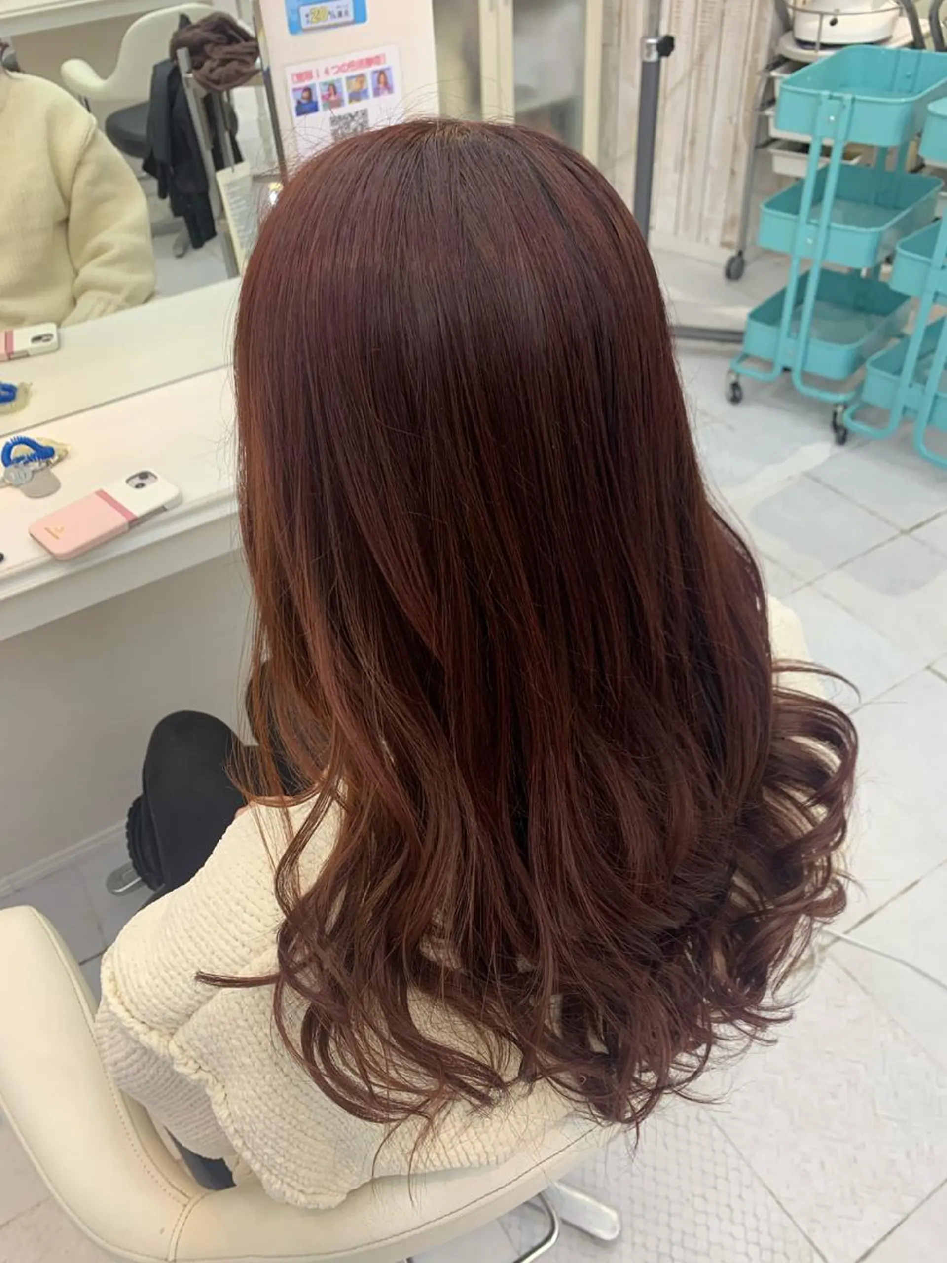 ロング カラー カット ヘアカラー トリートメント エクステ♡ヘアメ 内村麻衣のヘアスタイル