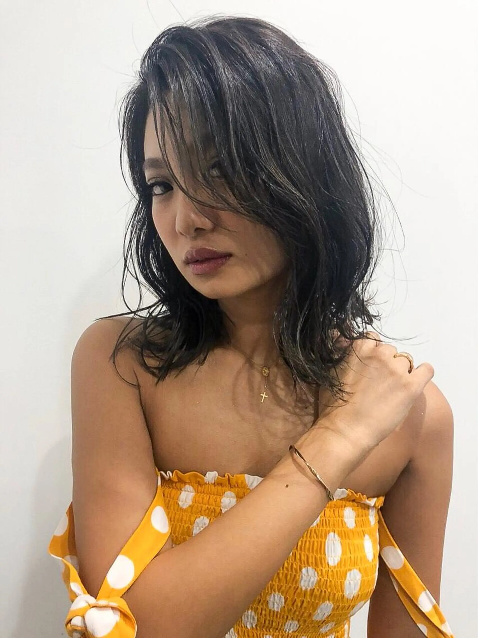 ミディアム ヘアカラー WATARU🔥／ 外国人風ハイライトのヘアスタイル