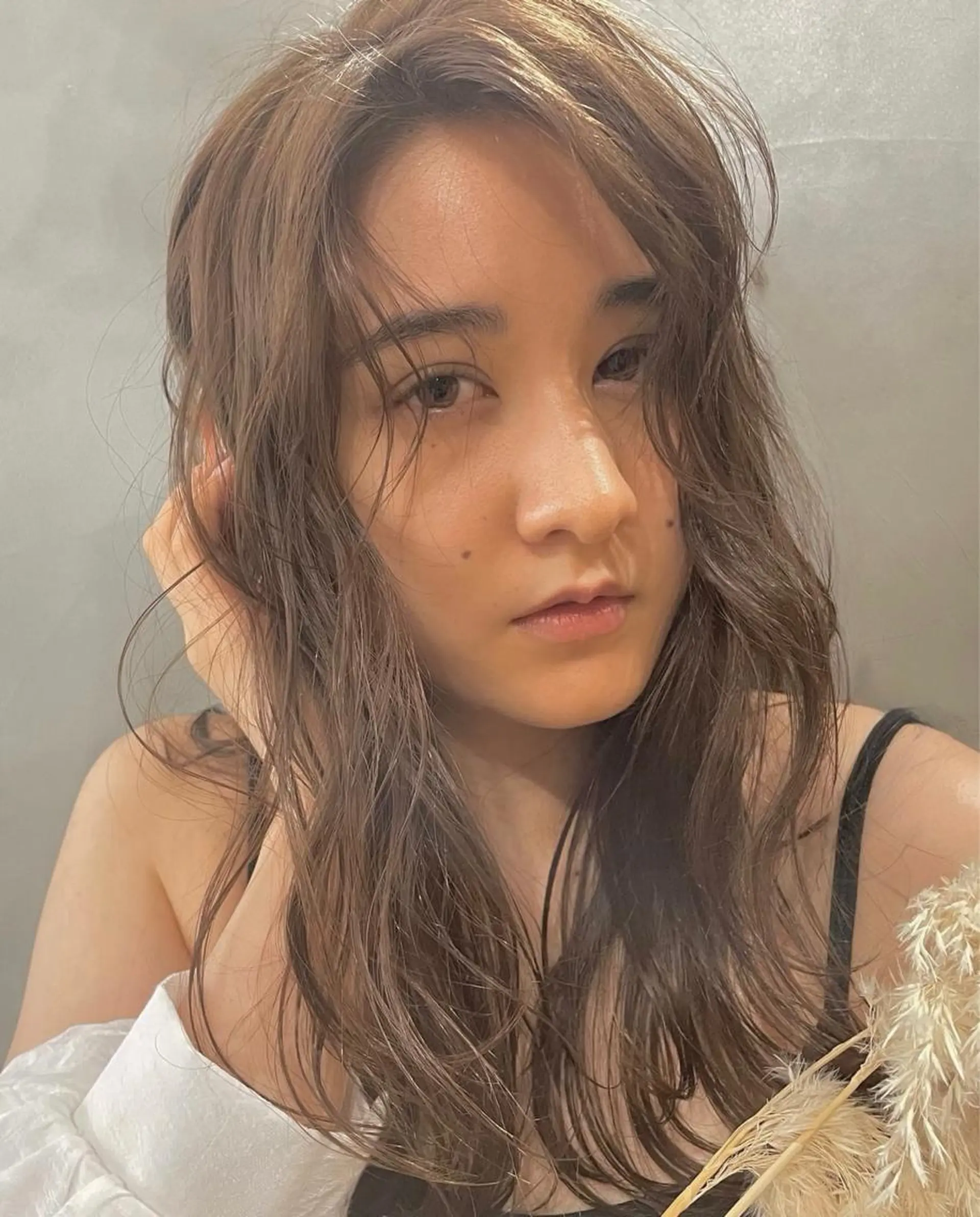 ミディアム パーマ ママ美容師🙆‍♀️ yukaのヘアスタイル