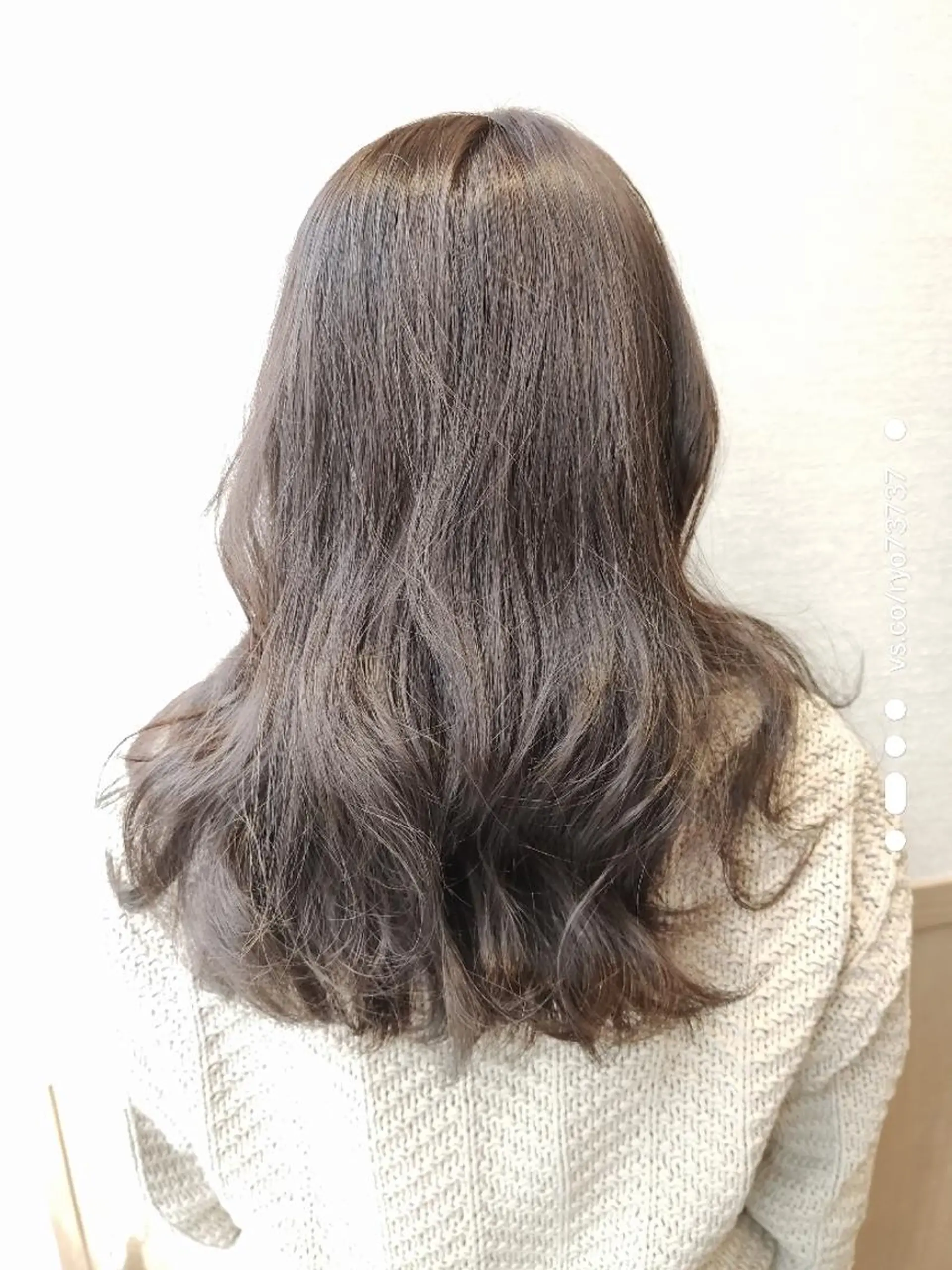 セミロング カラー ベージュカラー ブラウンカラー ブラウンベージュ 伊藤 瞭のヘアスタイル