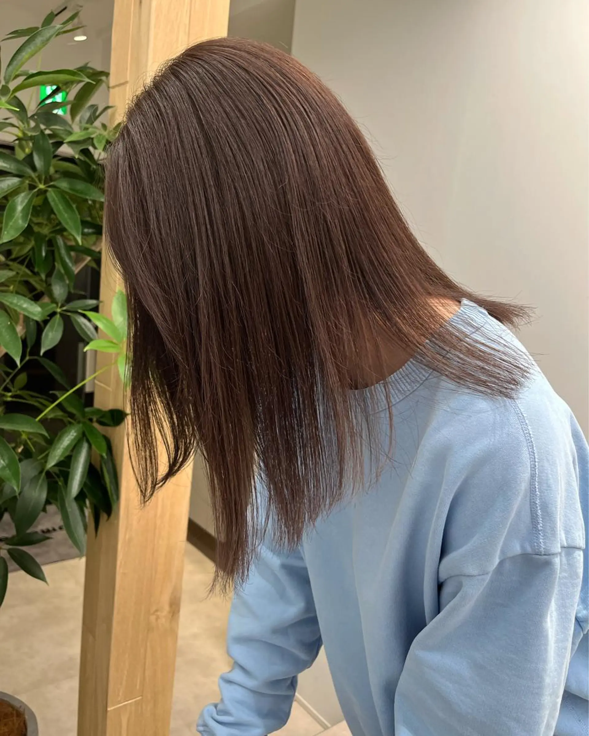 セミロング ピンクブラウン お洒落パーマ/ボブ ❄️Tomoka❄️のヘアスタイル