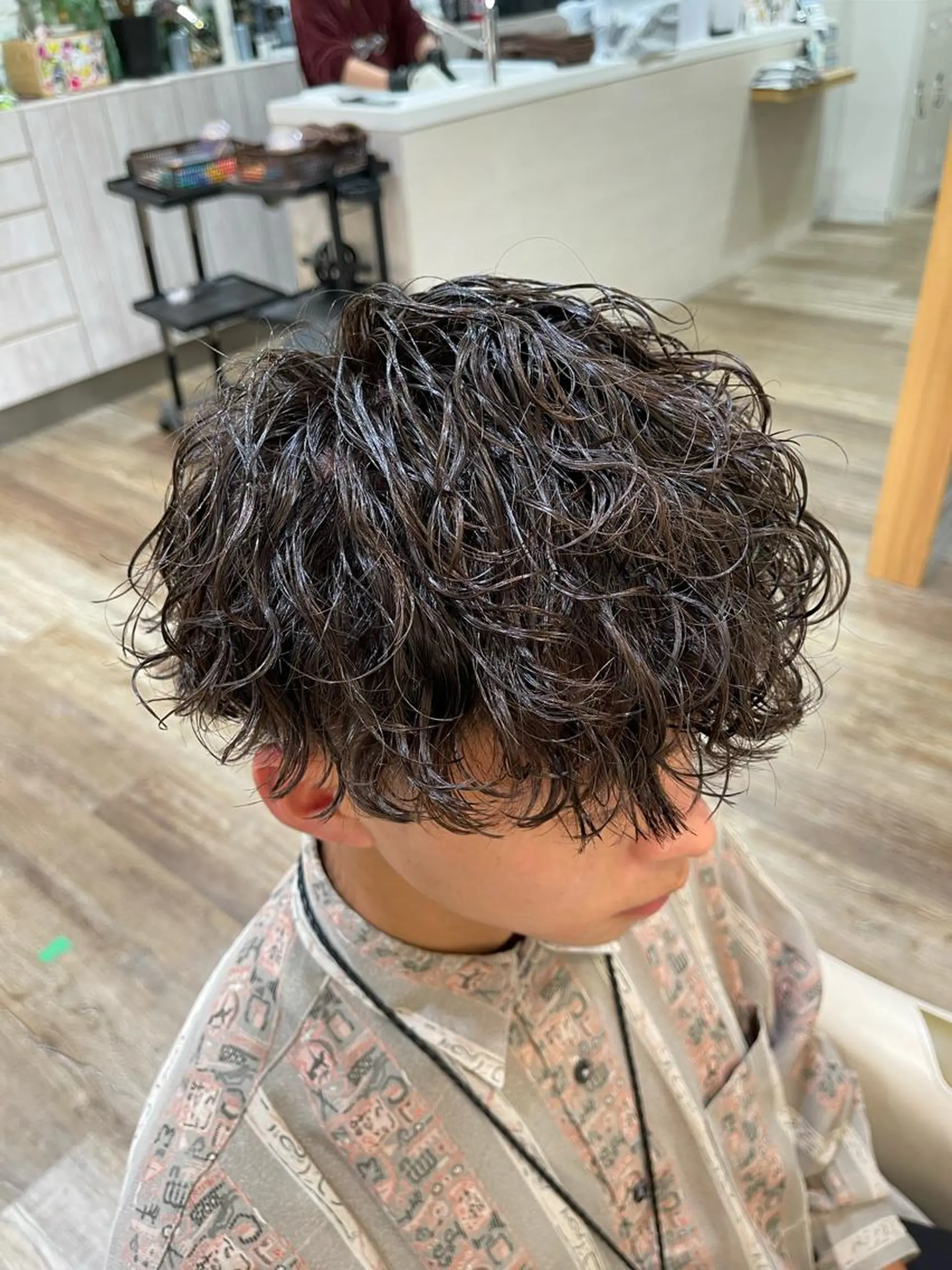 パーマ メンズ カット メンズパーマ 北原寿樹のヘアスタイル