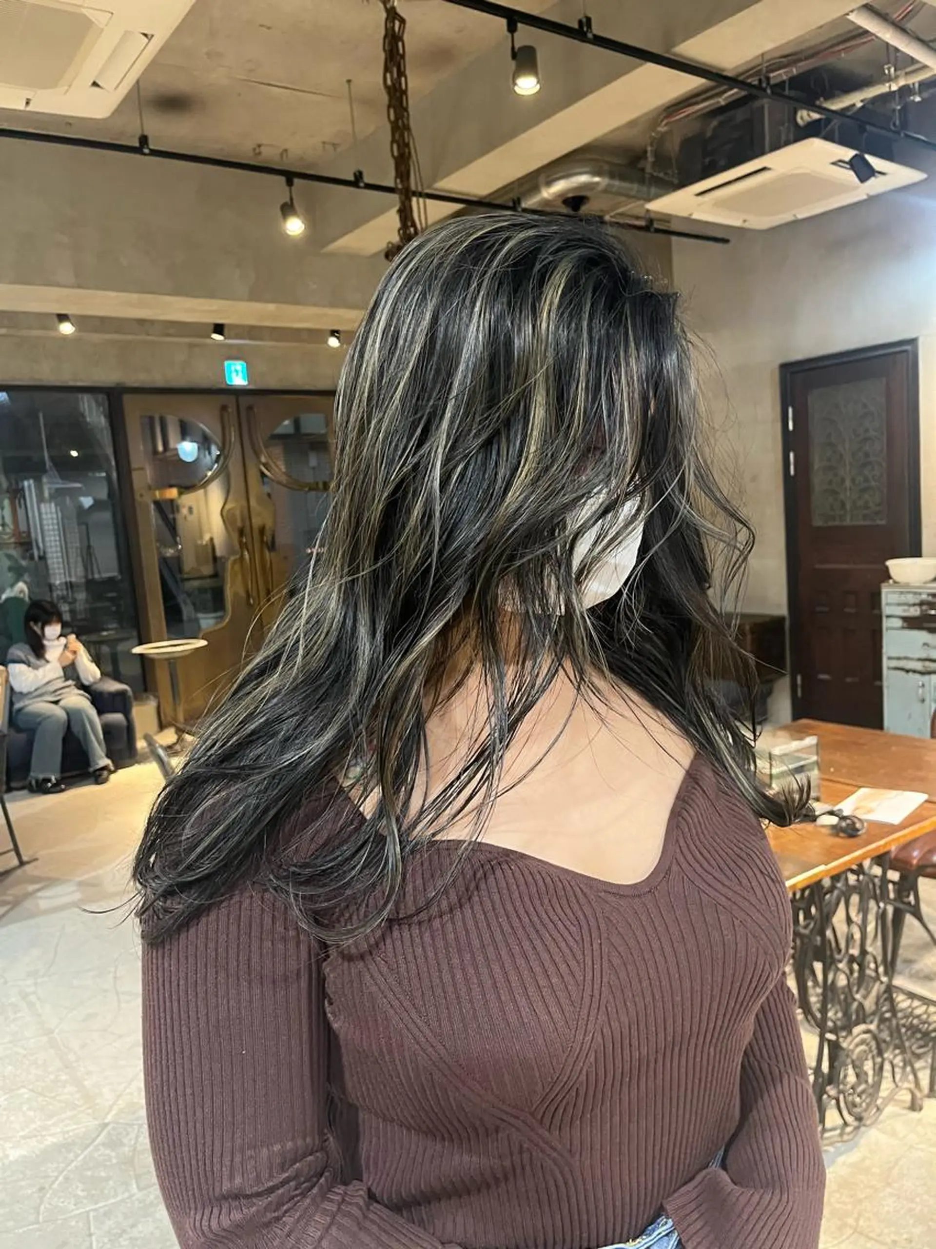 ロング カラー ハイライトカラー ハイライト カット ヘアカラー トリートメント DX所属・✨メンズスタイル✨ Daiのヘアスタイル