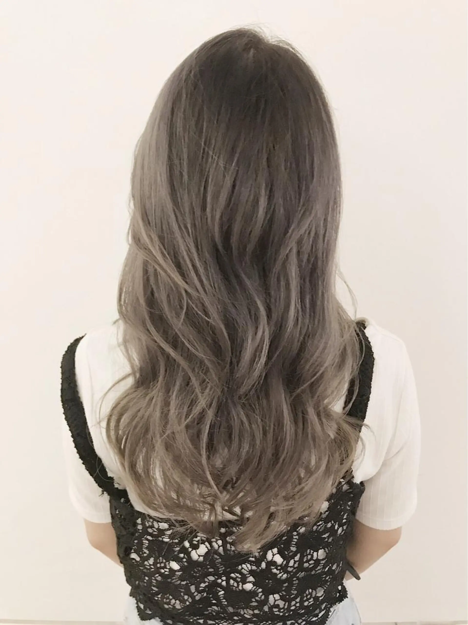 カラー パーマ ヘアアレンジ ハイライトカラー オリーブカラー 髪質改善 mihoko/ ニュアンスパーマのヘアスタイル