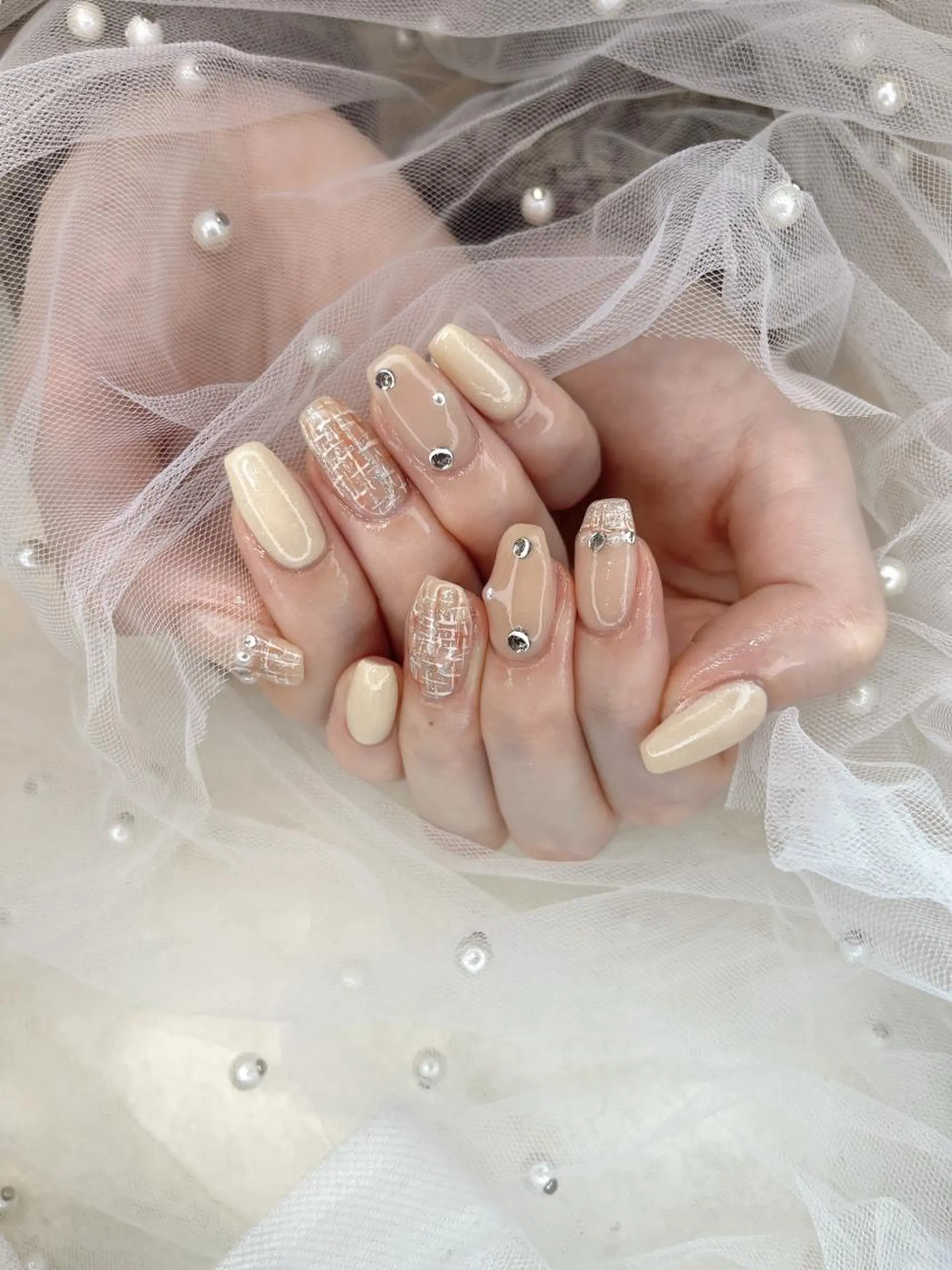 ネイル アートネイル フラッシュネイル フラワーネイル フットネイル フレンチネイル Moci Nail Salonのネイルデザイン