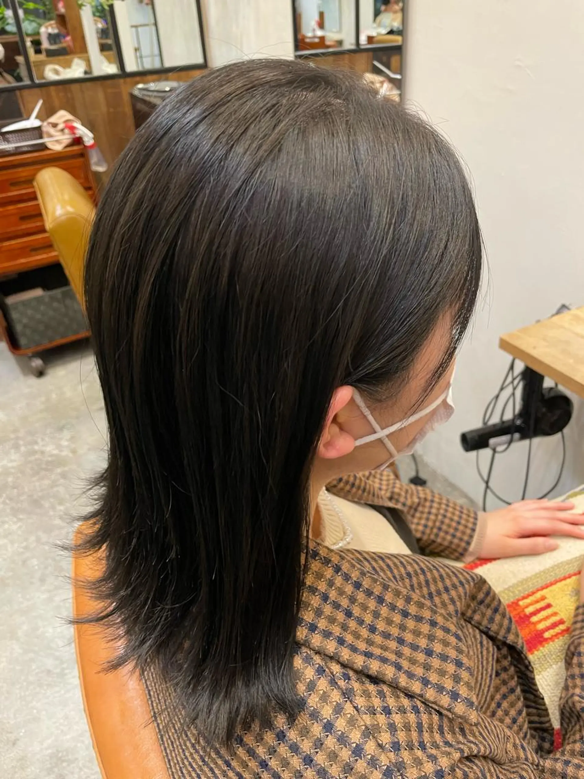 カラー グレージュ 岡部 ひな/銀座のヘアスタイル