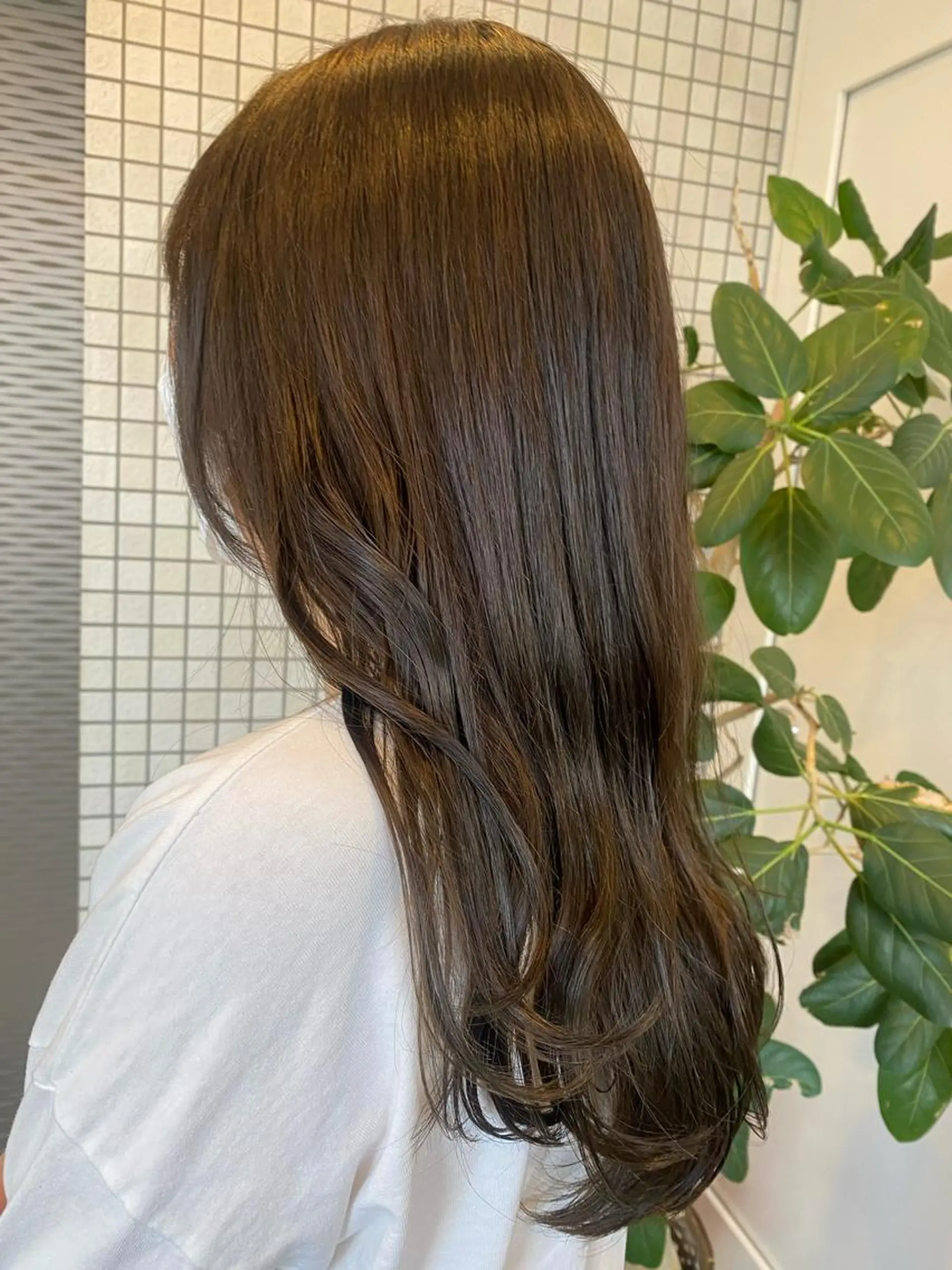 ロング カラー ベージュカラー ヘアカラー 透明感カラー 🩰asumiのヘアスタイル