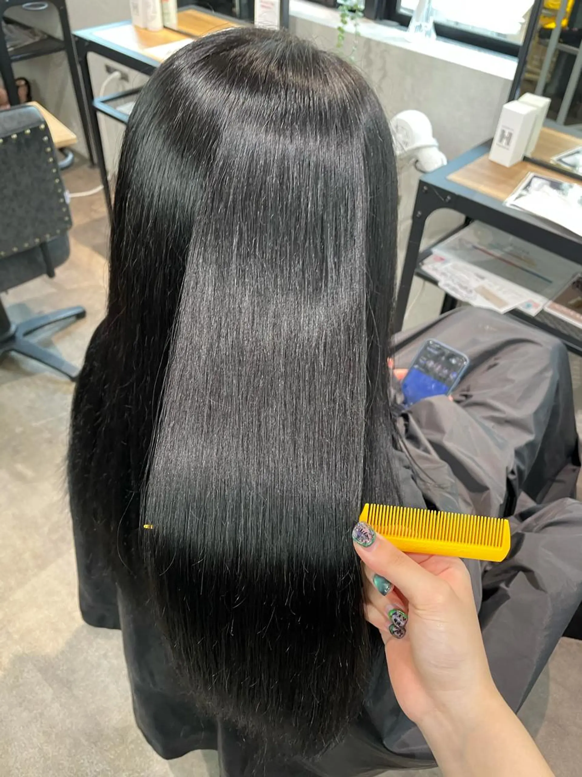 ロング カラー 透明感カラー 髪質改善 トリートメント ヘアカラー ナチュラル透明感🌱 小山美樹子のヘアスタイル