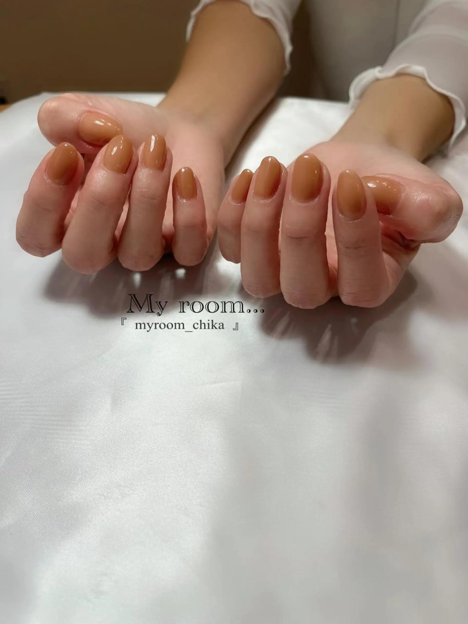 ネイル マグネットネイル ニュアンスネイル オフィスネイル ピンク 春ネイル My room...所属・Amua.ハーブ 新宿御苑駅前のエステ・リラクイメージ