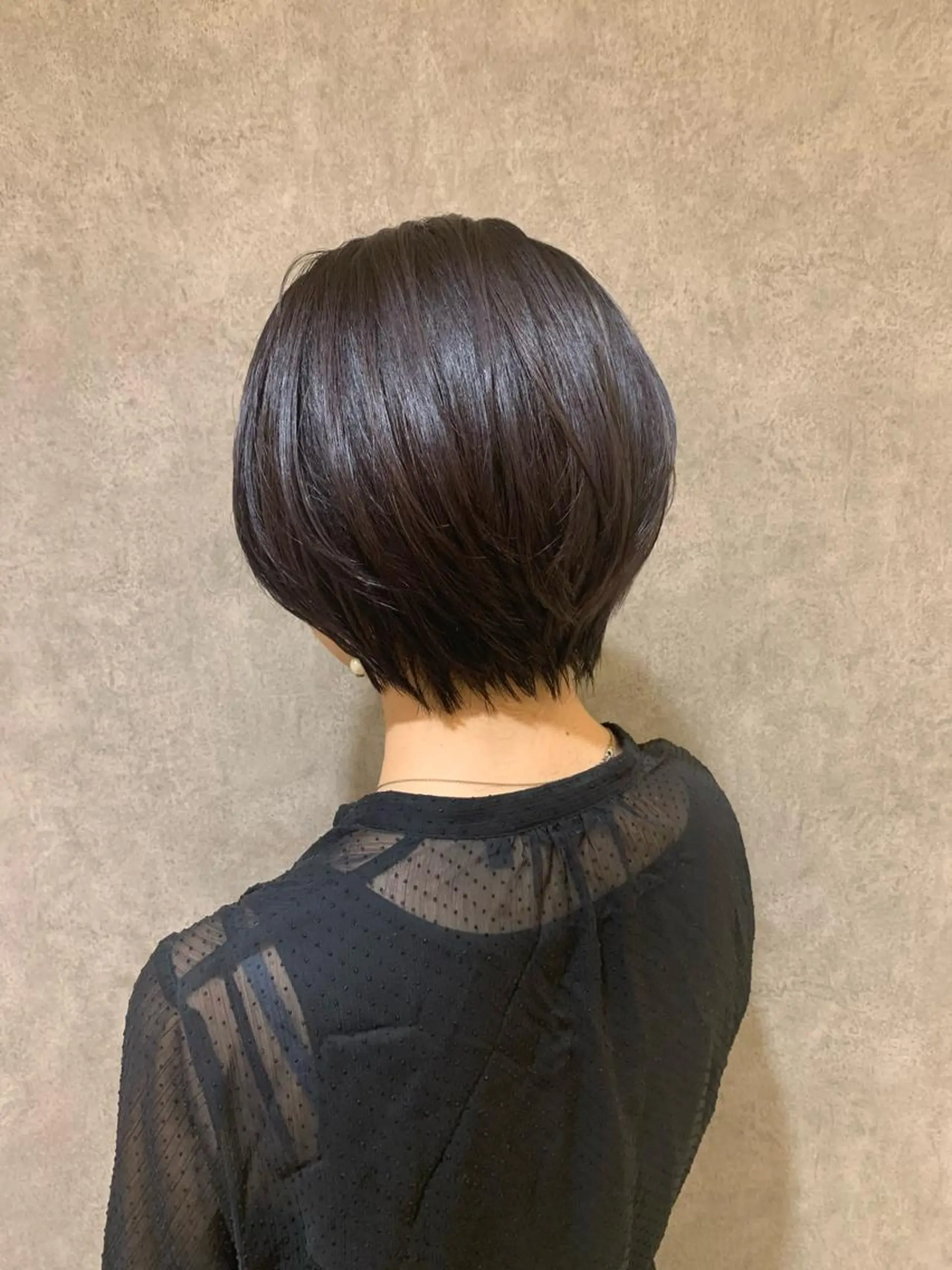 ショート 丸みショート ショートヘア カット Lamp所属・ショート／透明感 カラー加治竜汰💡のヘアスタイル