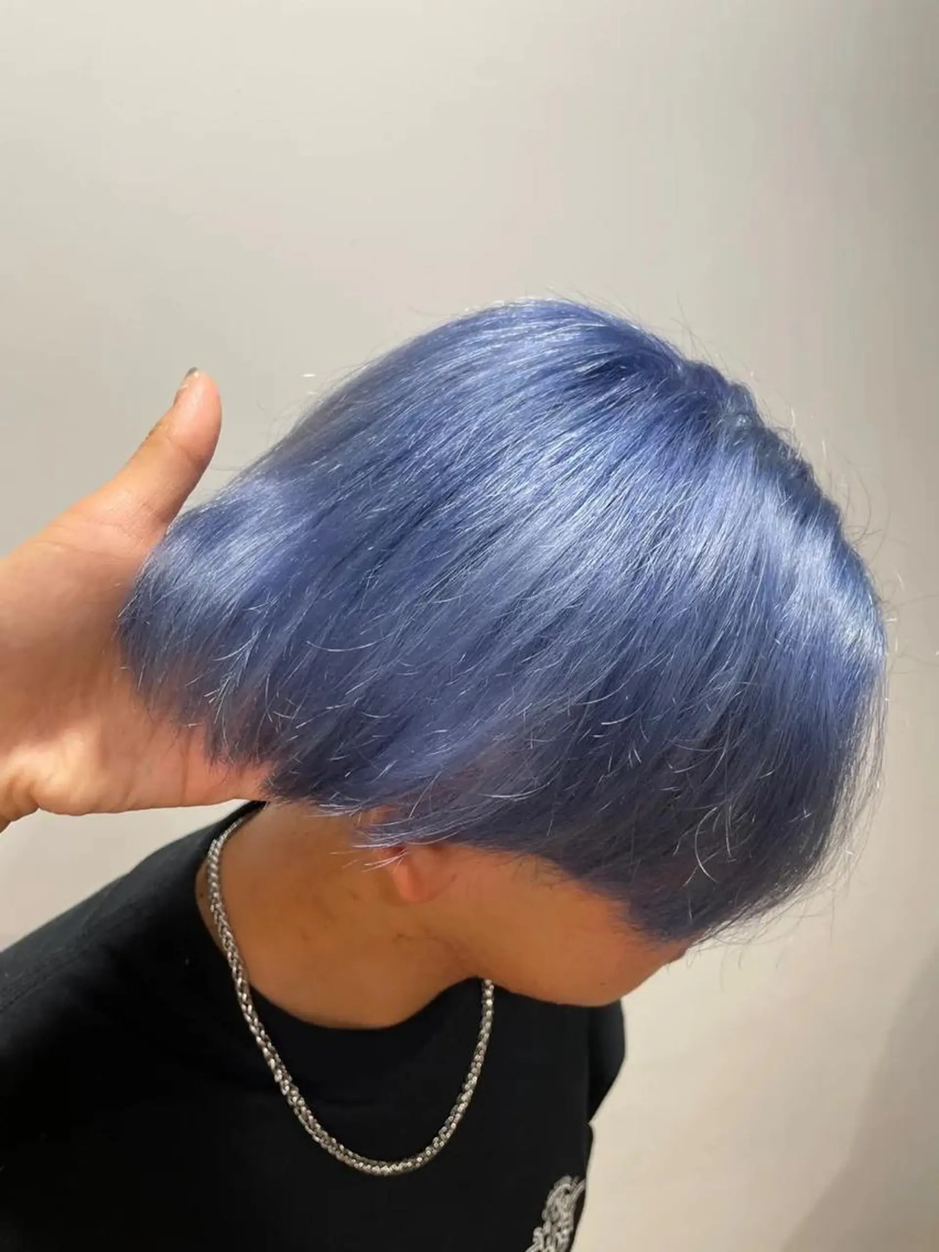 カラー メンズ ブルーカラー 韓国風カラー🤎 𝒄𝒉𝒊𝒌𝒂のヘアスタイル