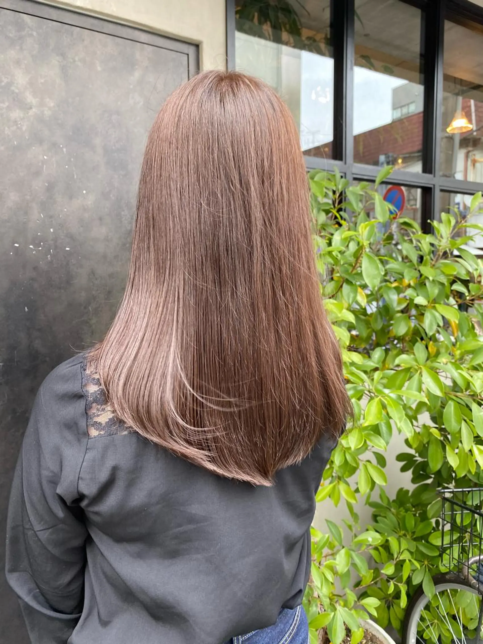 ロング カット ヘアカラー トリートメント 【扉gate】野崎 英幸のヘアスタイル