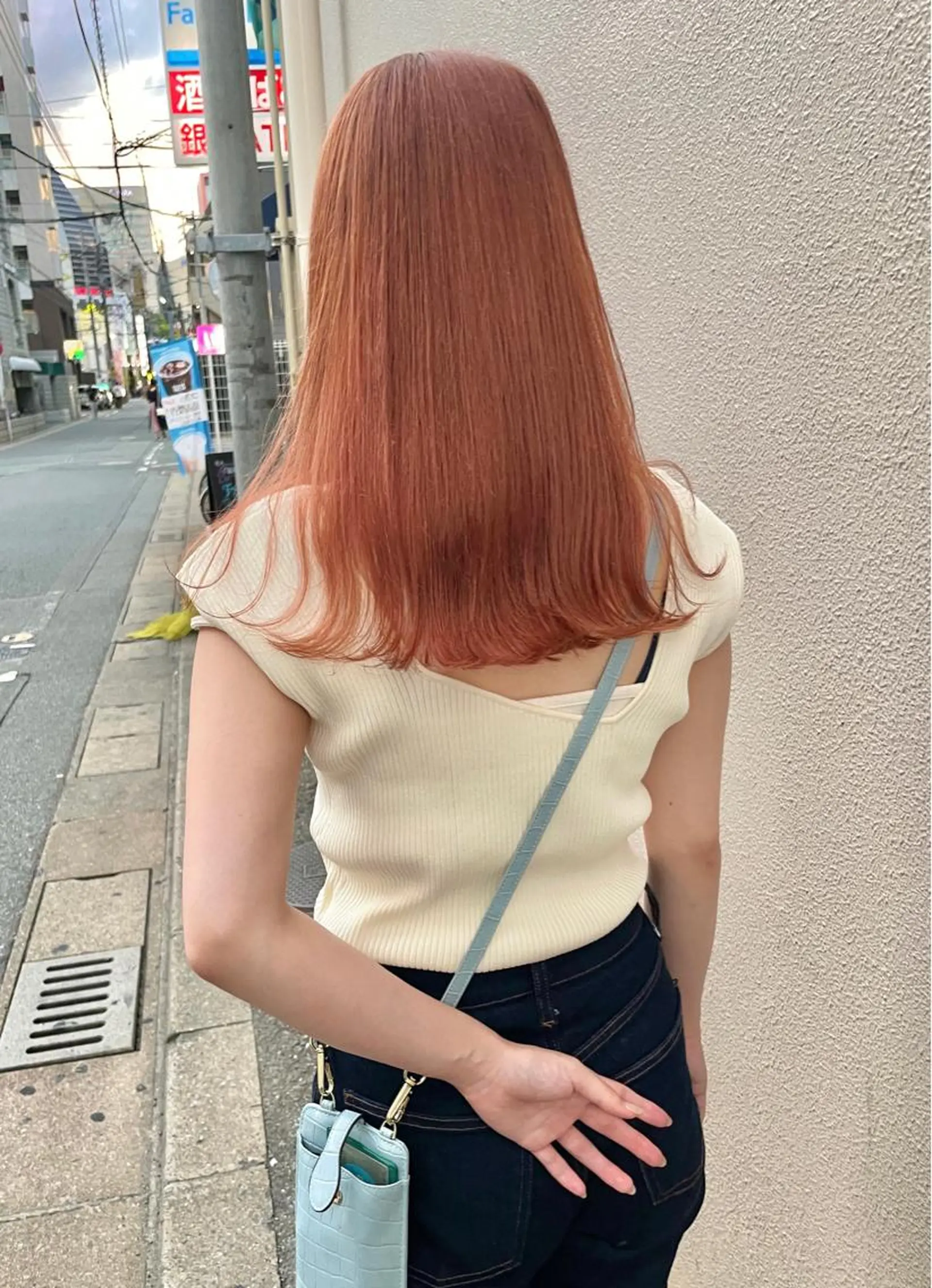 セミロング カラー Musiiik ホンダリサコのヘアスタイル