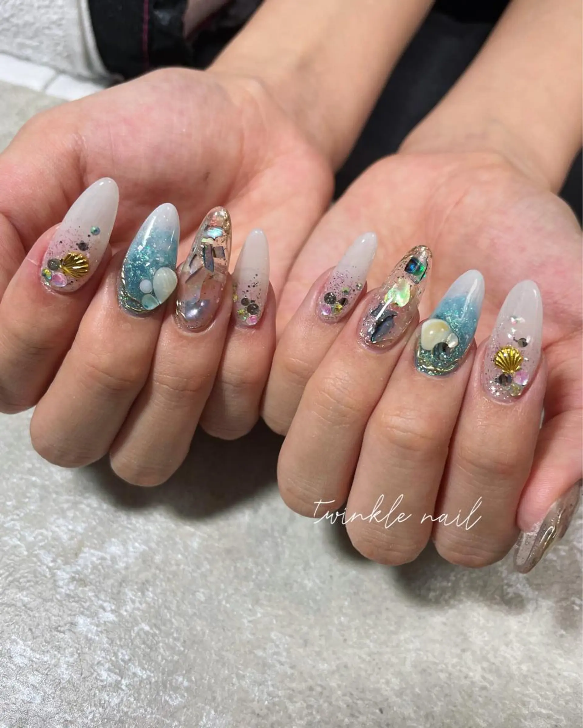 ロング sincere nailのネイルデザイン