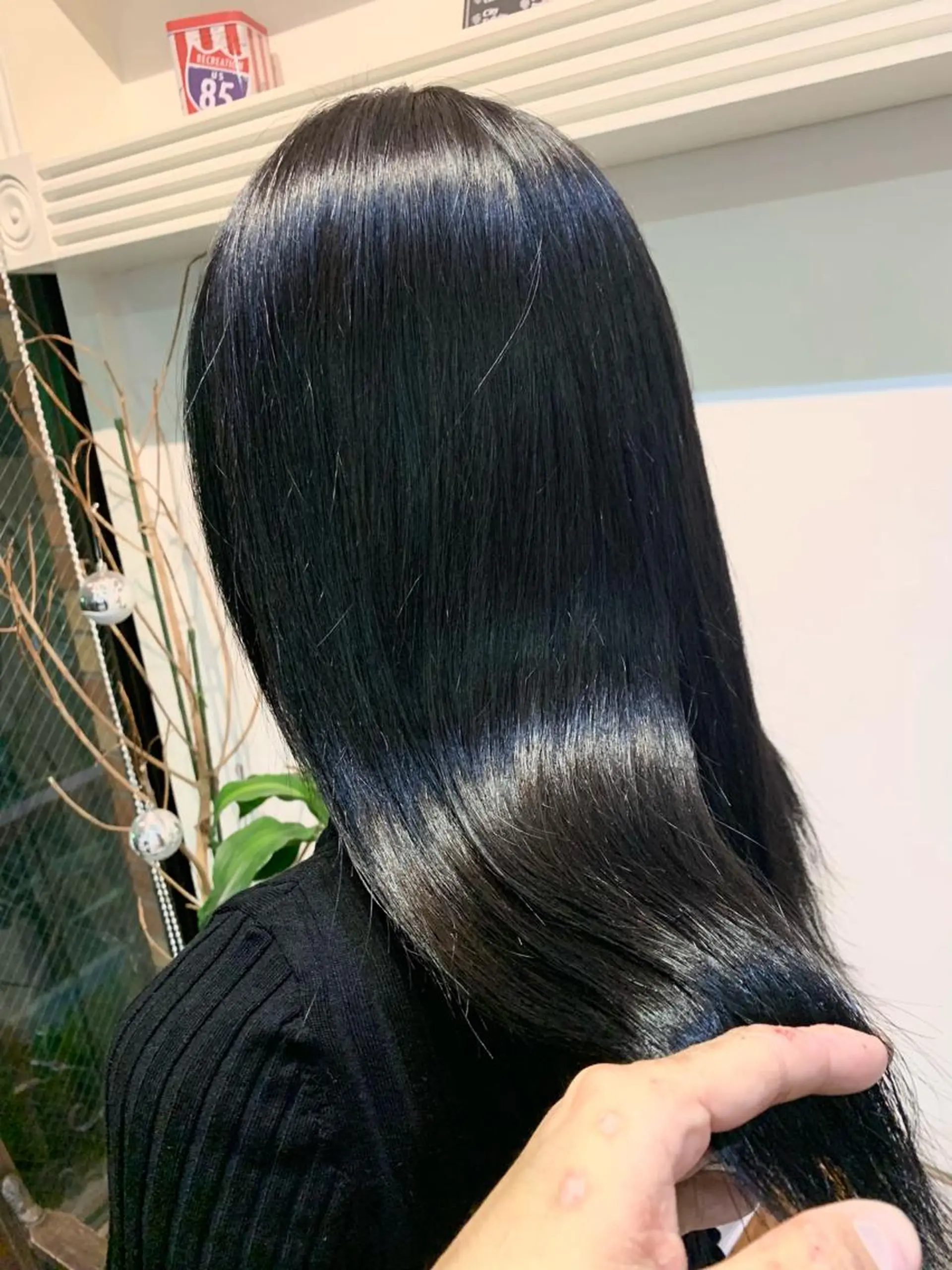 セミロング ヘアカラー トリートメント ヘッドスパ ヘアセット 山口 竣也のヘアスタイル