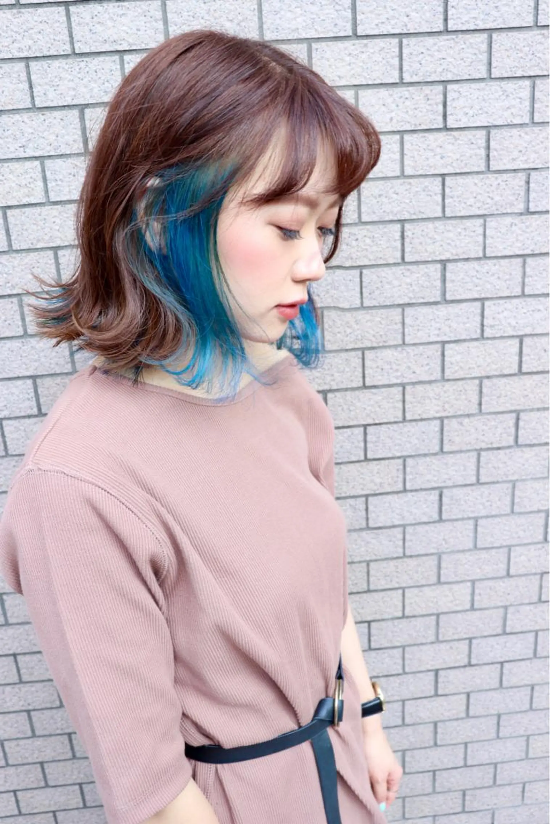 ミディアム 汐見 悠佑のヘアスタイル