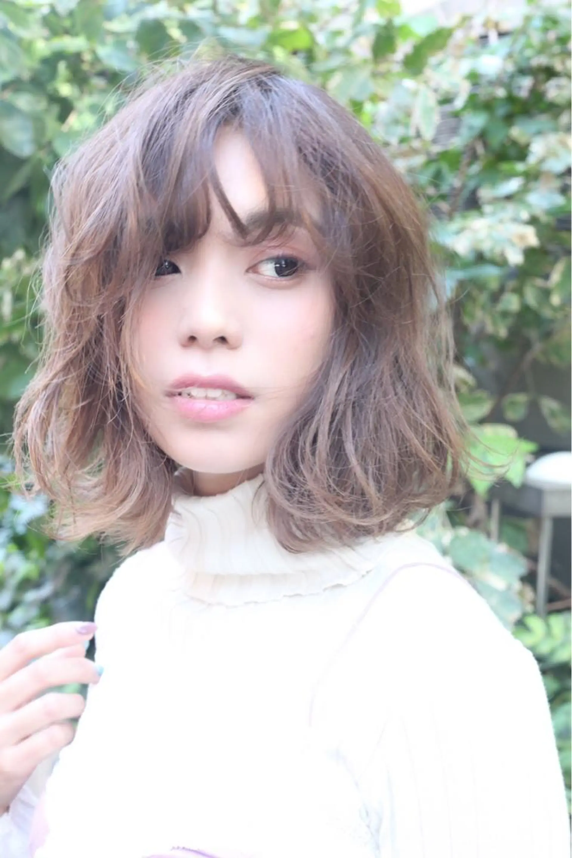 ミディアム カット トリートメント CUORE クオーレのヘアスタイル