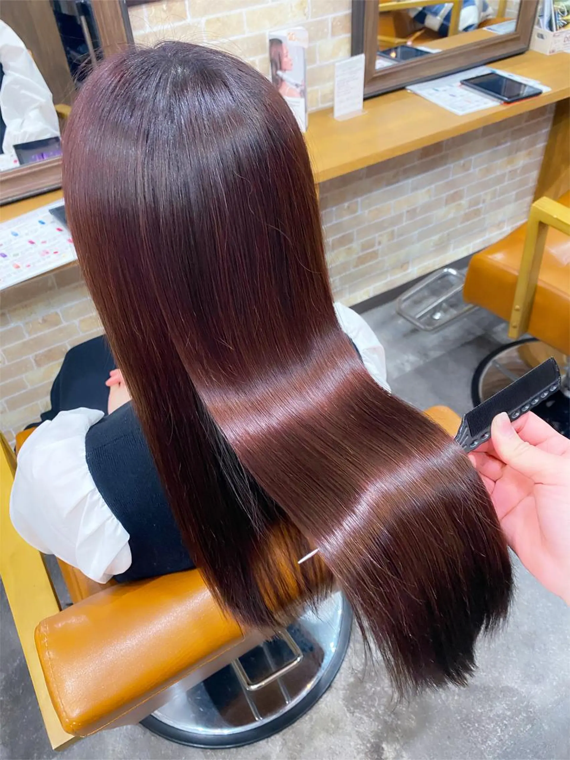 ロング 髪質改善 🤍erikaのヘアスタイル
