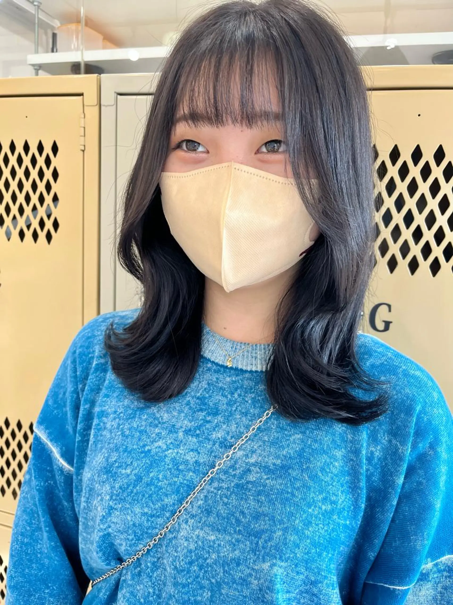 ミディアム カラー カット ヘアカラー トリートメント 🌼sunc HINAMI🌼のヘアスタイル