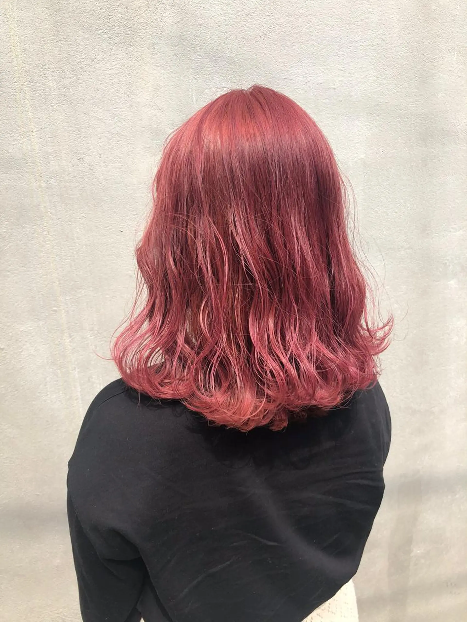 ミディアム カラー カット ヘアカラー トリートメント ☘️ブリーチ/ハイト ーン/レイヤー/のヘアスタイル