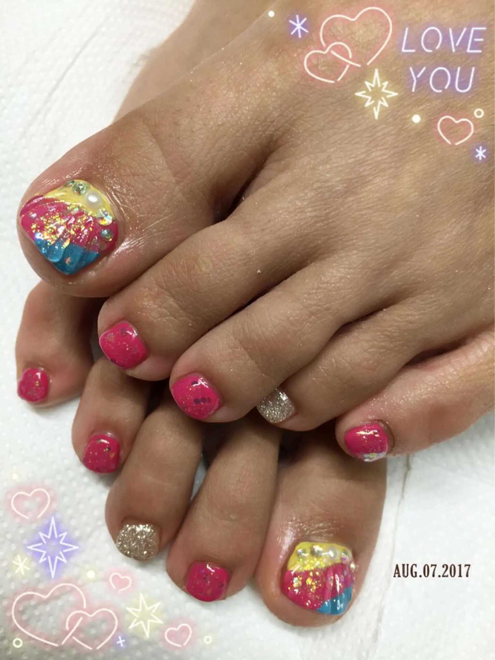 ネイル アートネイル フットネイル Sakura NaiLのネイルデザイン