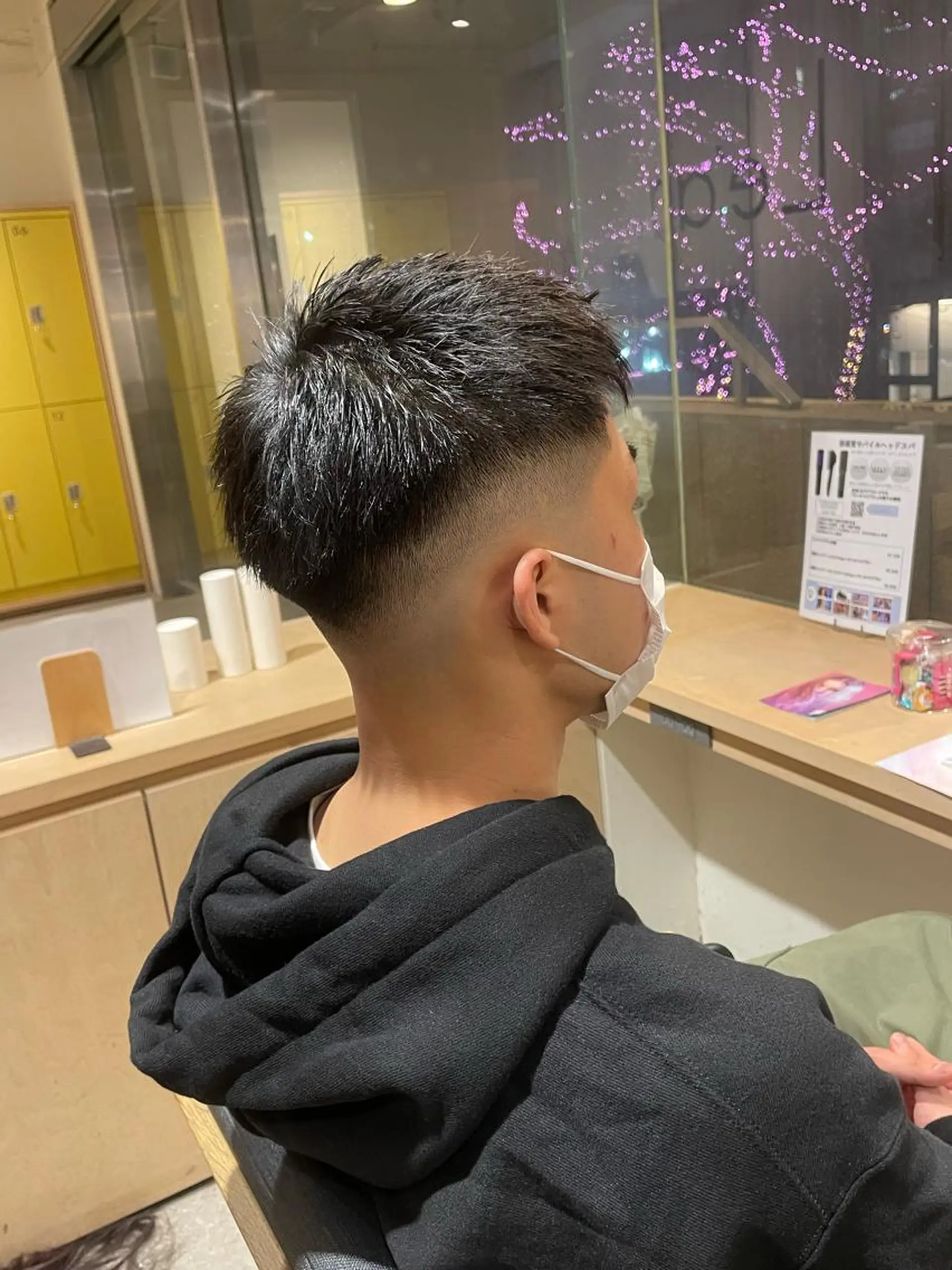 メンズ フェードカット スキンフェード カット Le'a所属・渋谷/フェード/ 國分 翔のヘアスタイル