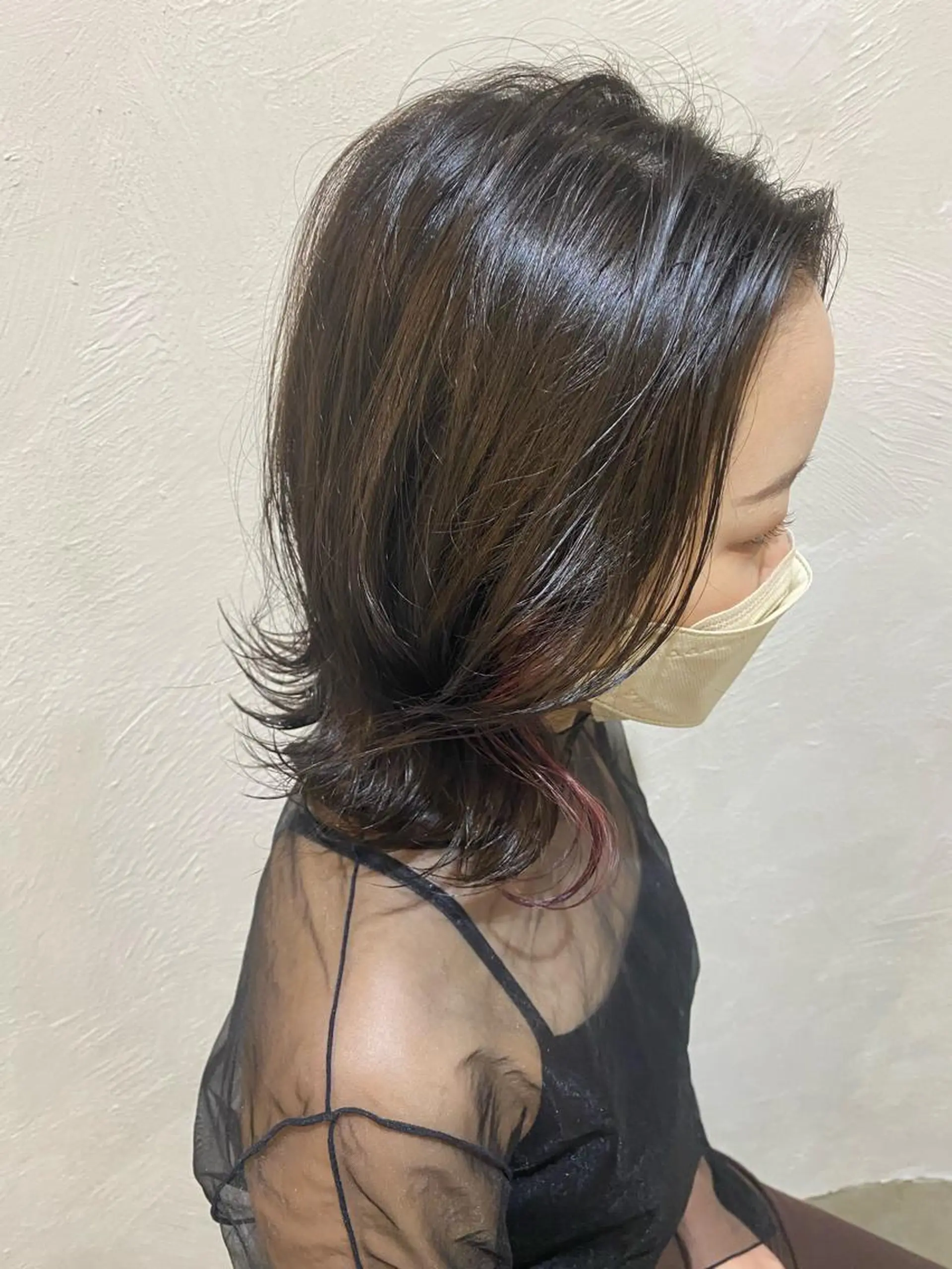 ミディアム I nagiのヘアスタイル