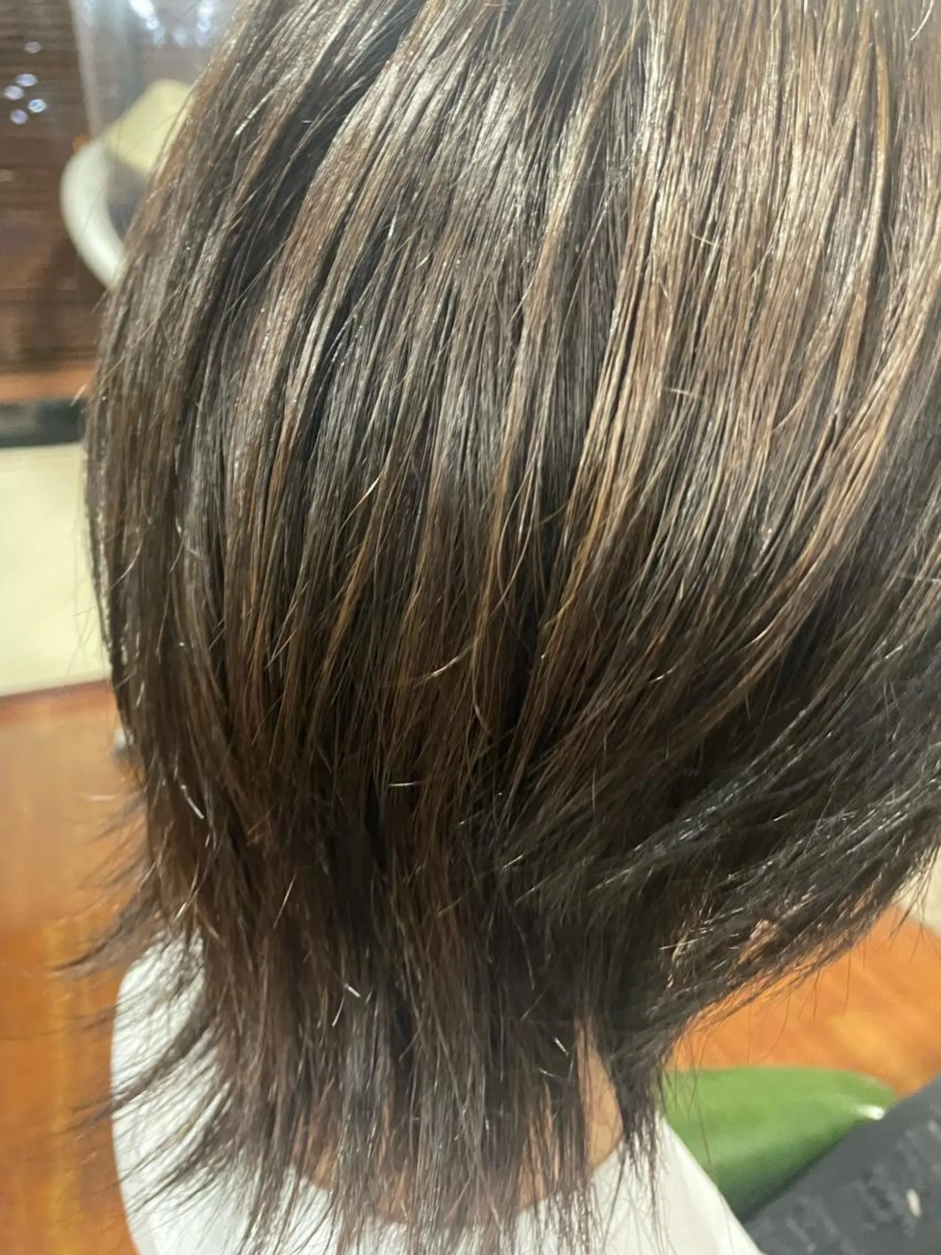 ショート カラー メンズ メンズブリーチ ブリーチ ブラウンカラー boucle所属・浅岡 昭汰のヘアスタイル