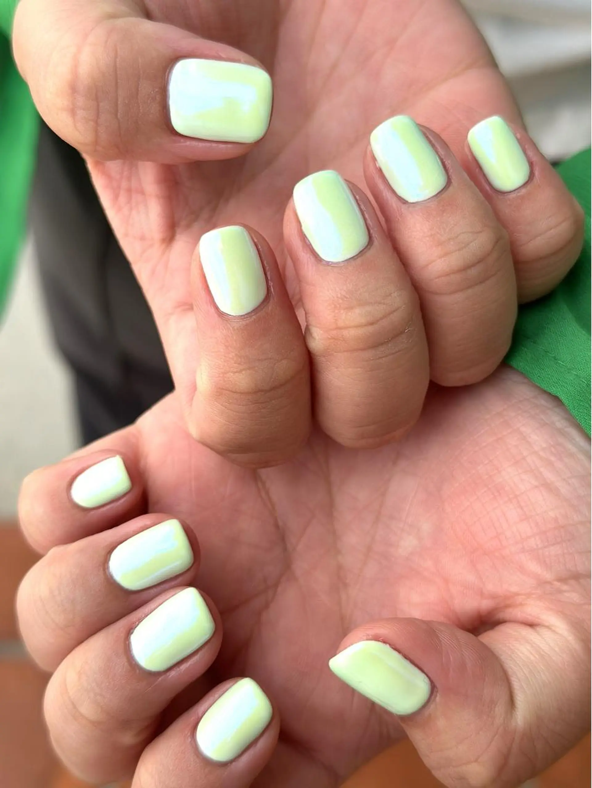 ネイル グリーン 氷ネイル・うるうるネイル マットネイル ワンカラーネイル パープル ハンドネイル nail campのネイルデザイン