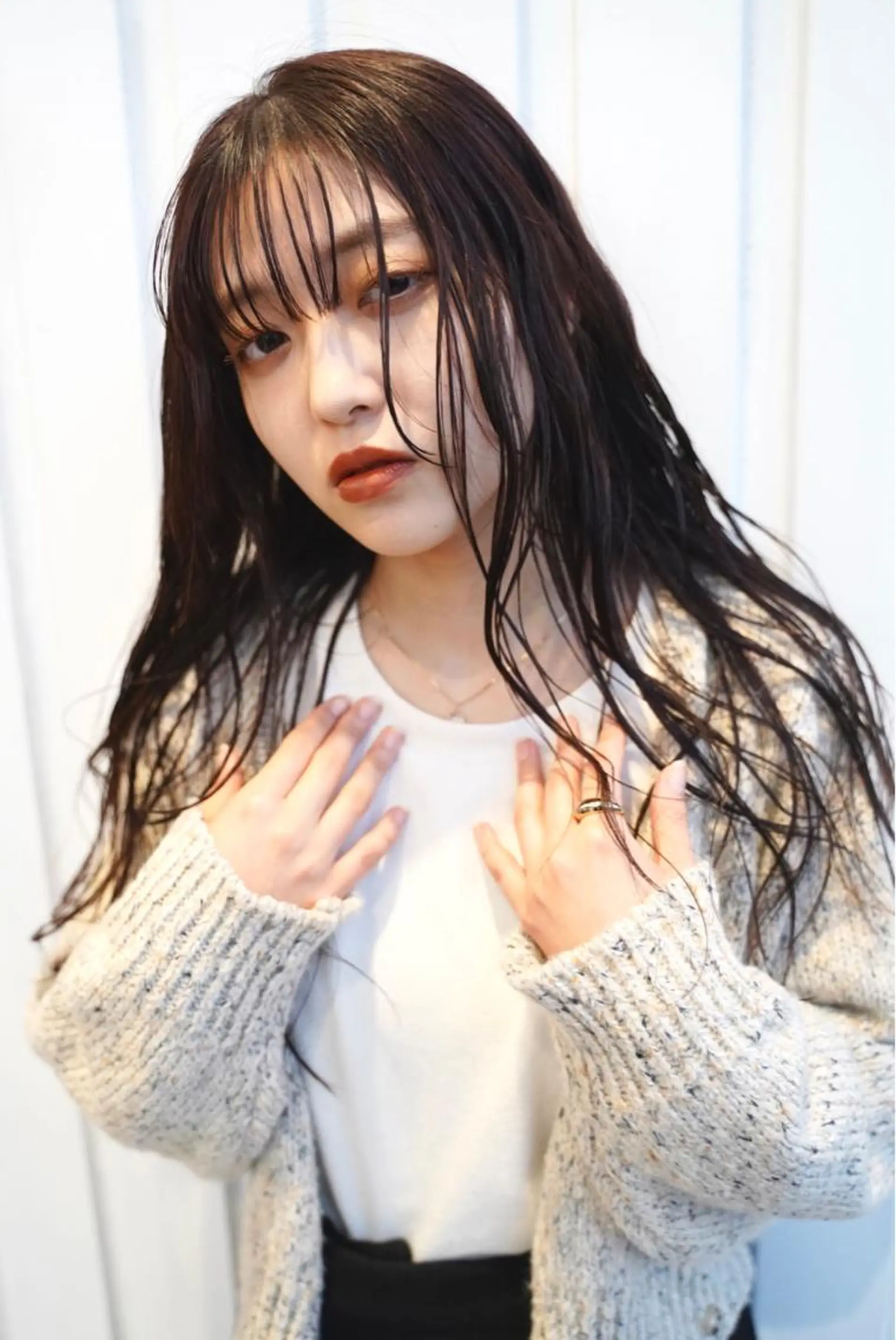 ロング カット ヘアカラー YUIMARL岡山店 MIRAIのヘアスタイル