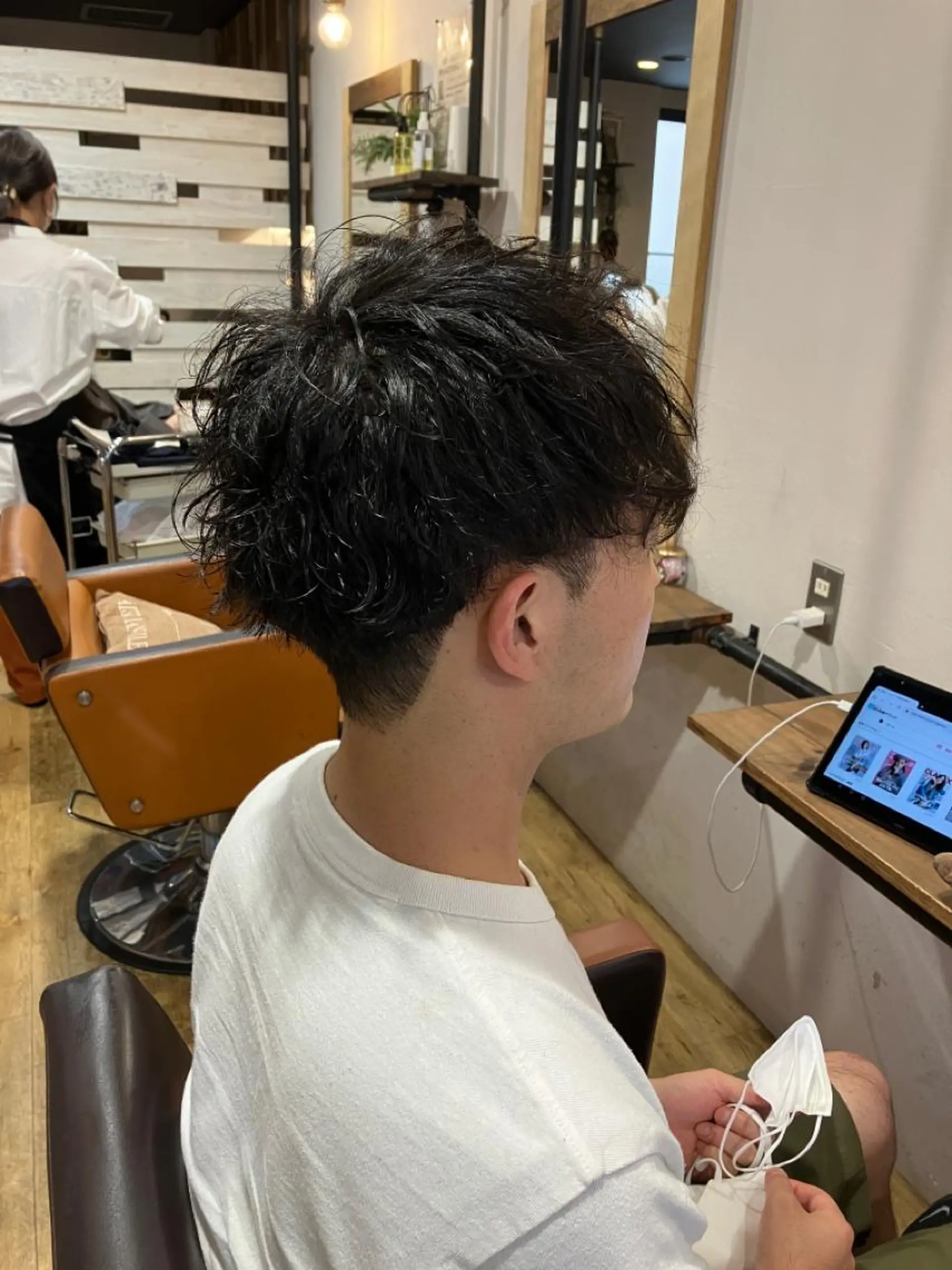 ショート パーマ メンズ 髪質改善LINKTH久喜所属・【髪質改善】関根 拓斗のヘアスタイル