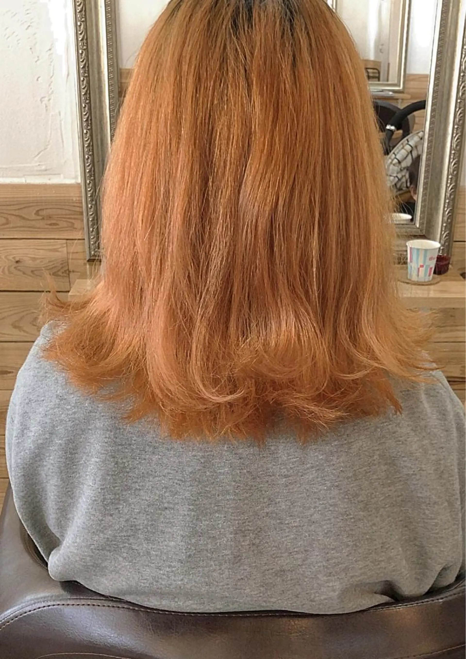 ミディアム ヘアカラー トリートメント エクステ ✨艶感/透け感✨Sherry所属・艶髪/ハイトーン Sherryのヘアスタイル