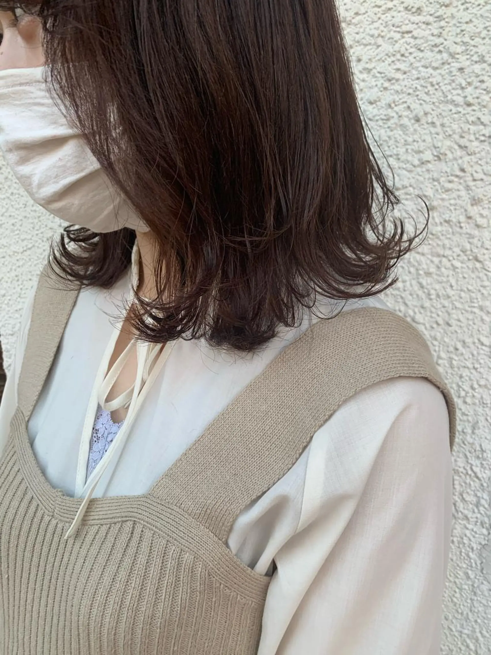 ミディアム カラー 中津/柔らかカラー/ ナガオ イズミのヘアスタイル