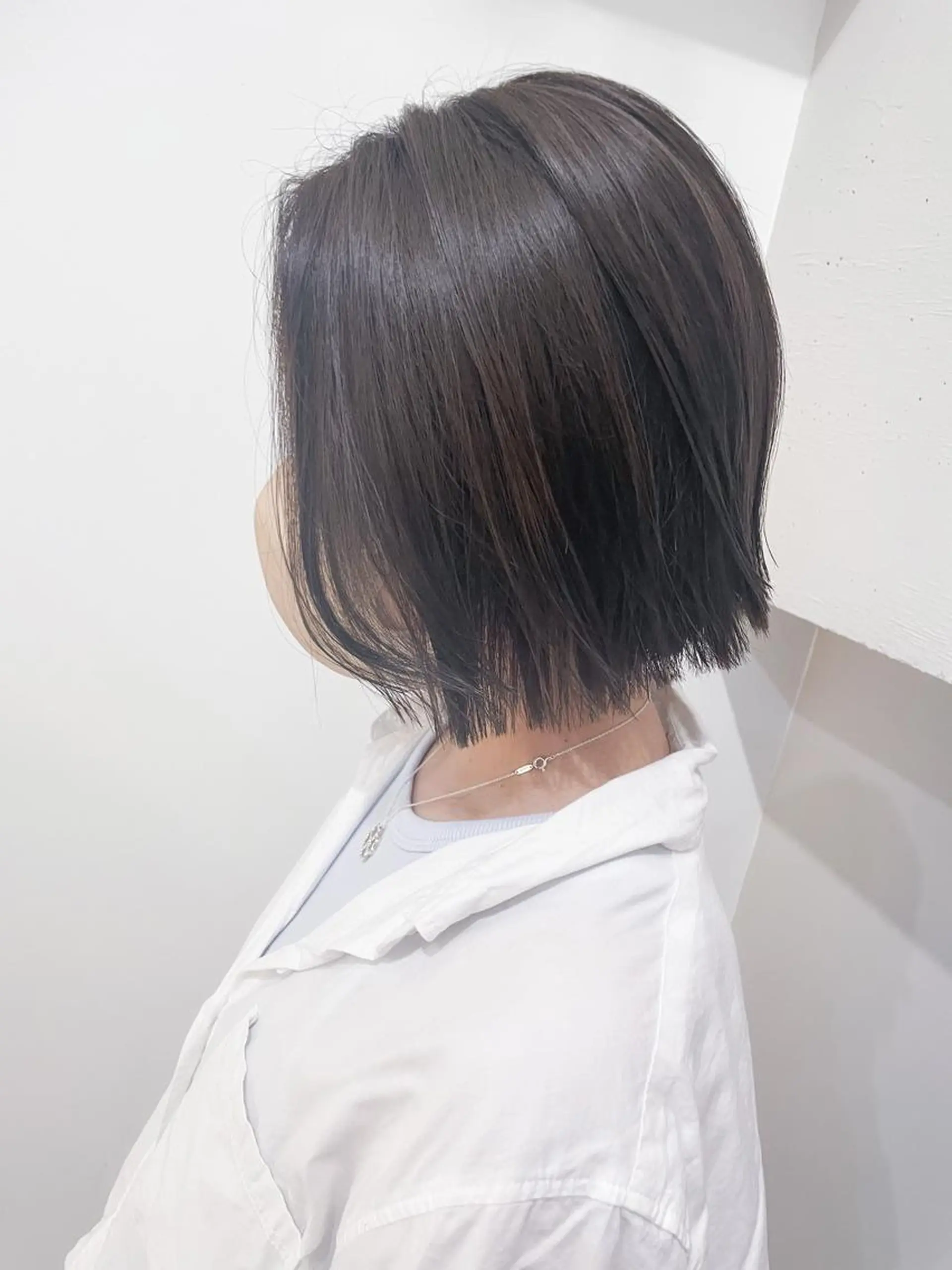 ショート カラー 切りっぱなしボブ ボブ 外ハネヘア カット ヘアカラー ✨カラー支持No.1 🧸ワキ カナコ🧸のヘアスタイル